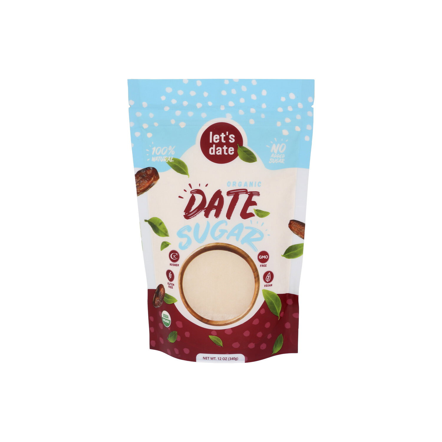 LET's Date Organic Sugar - 12 Ounce Image 1 of 4