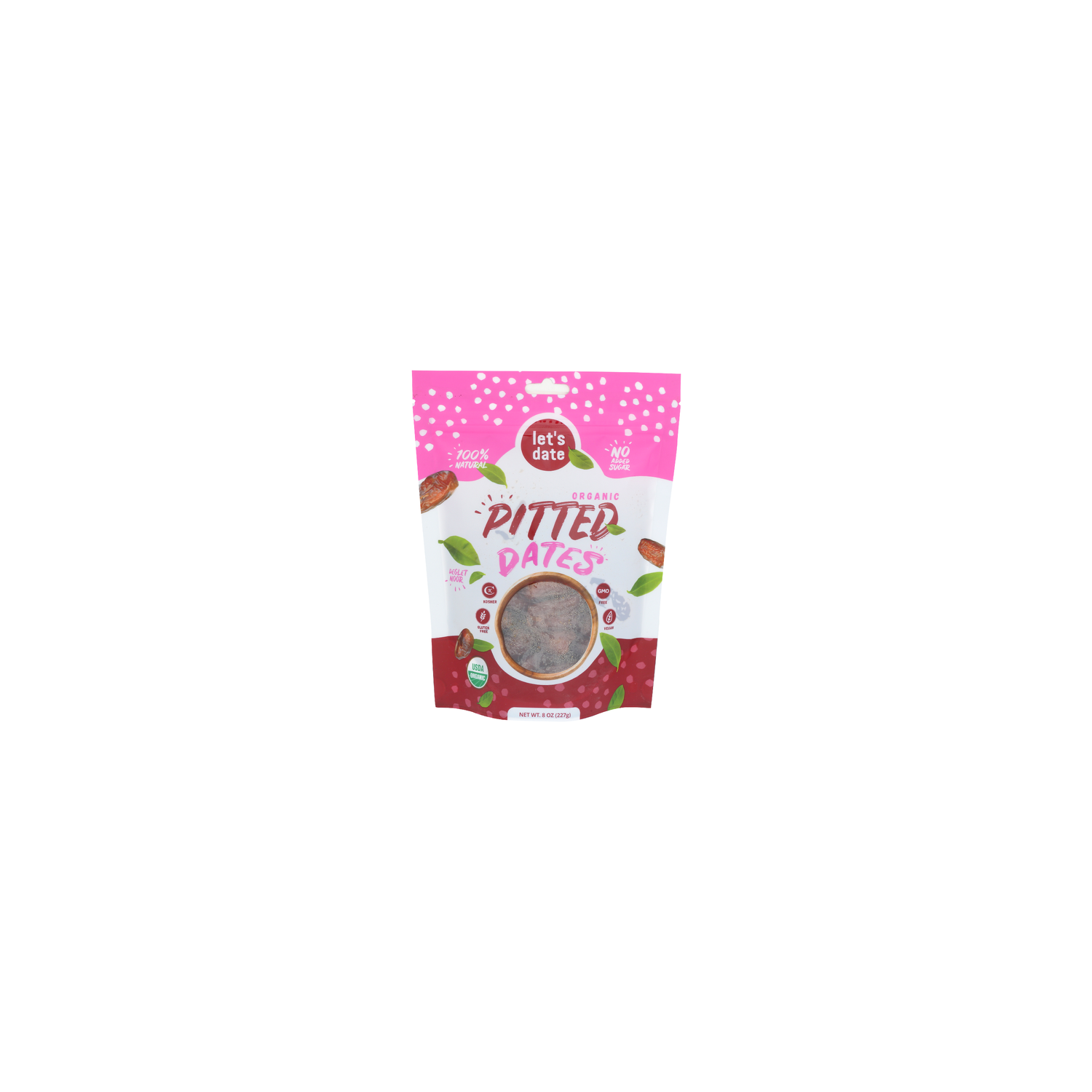 LET's Date Organic Pitted Dates - 8 Ounce Image 1 of 4