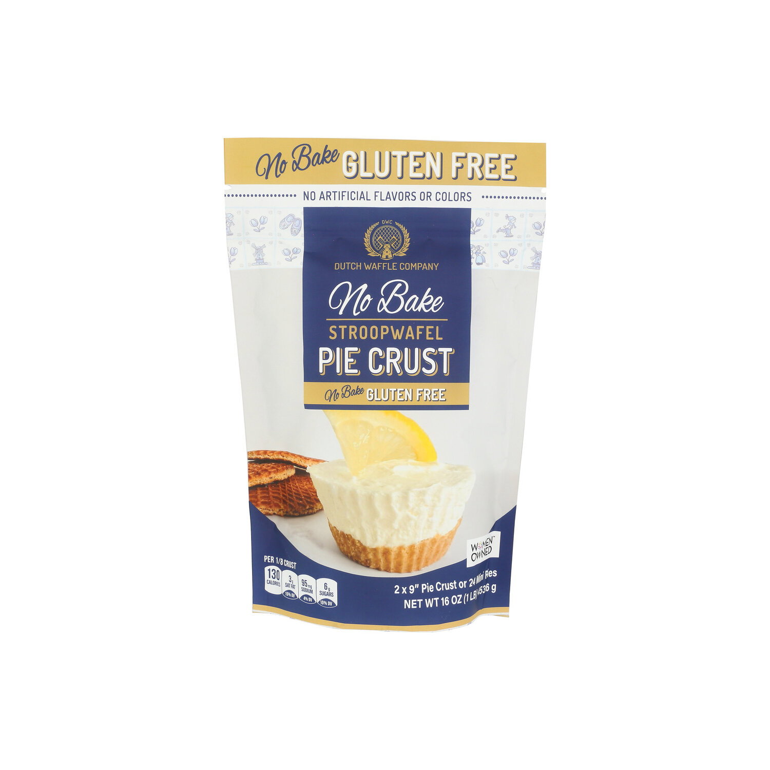 Dutch Waffle Company Gluten Free No Bake Stroopwafel Pie Crust - 16 Ounce Image 1 of 4
