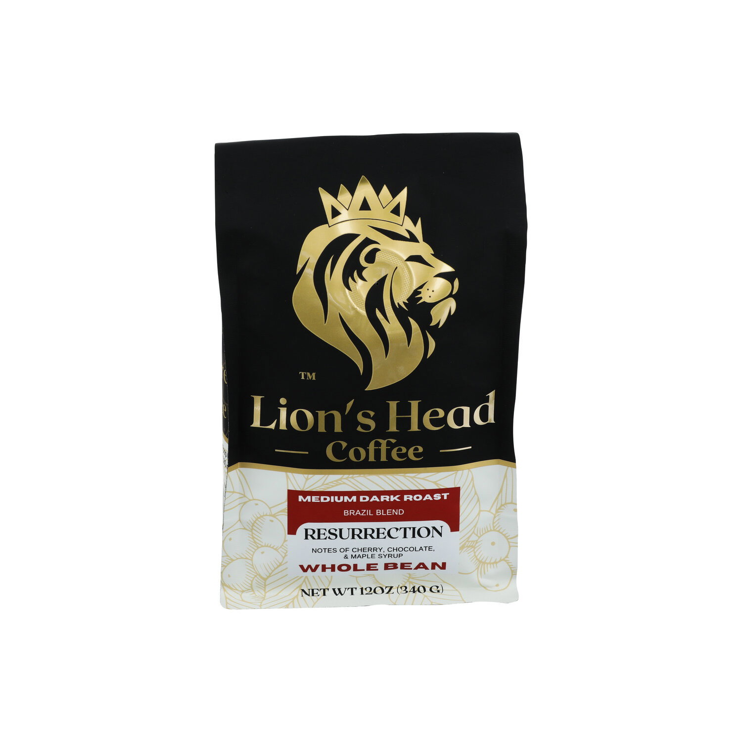 Lion's Head Coffee Medium Dark Roast Whole Bean Coffee - 12 Ounce Image 1 of 3