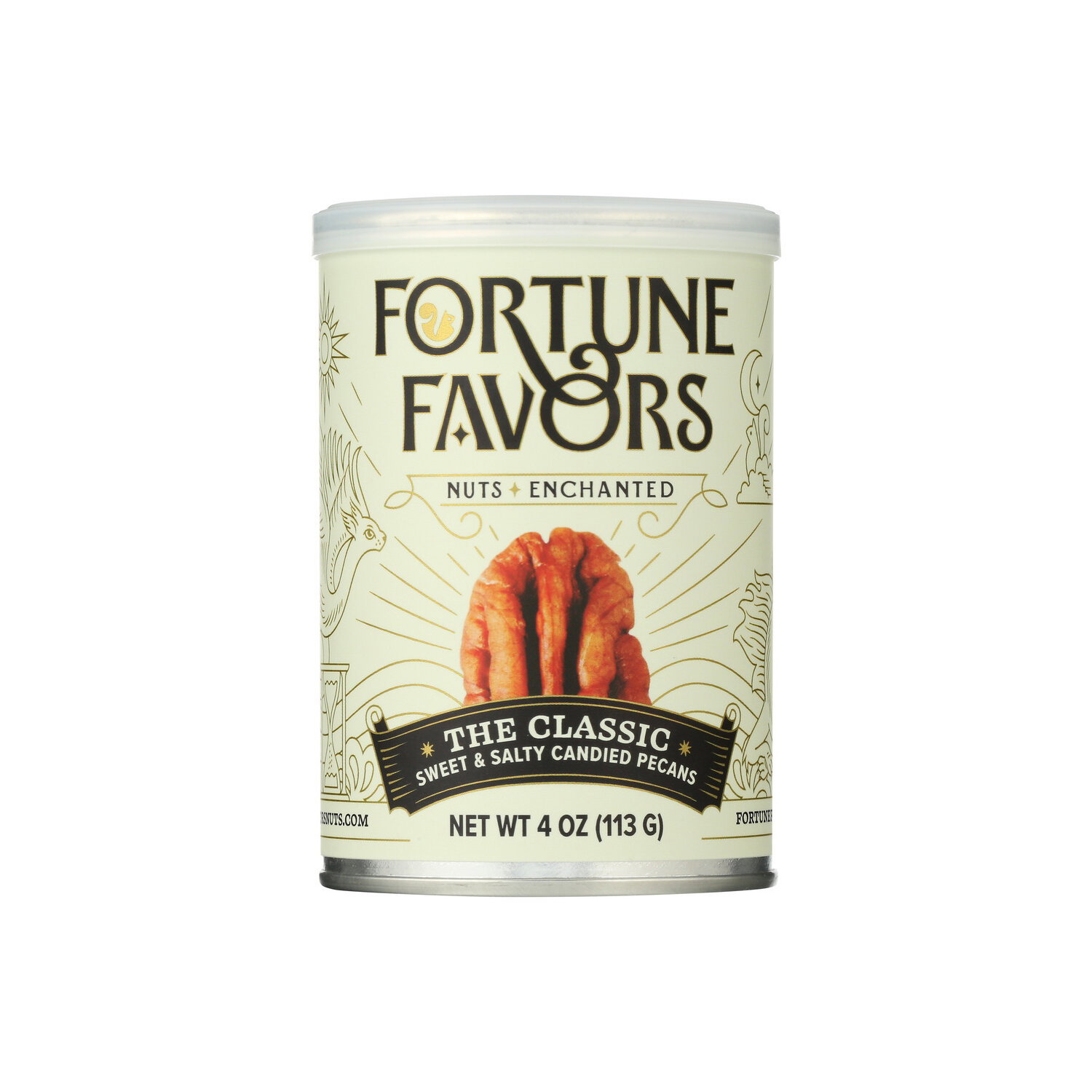 Fortune Favors The Classic Candied Pecans - 4 Ounce Image 1 of 2