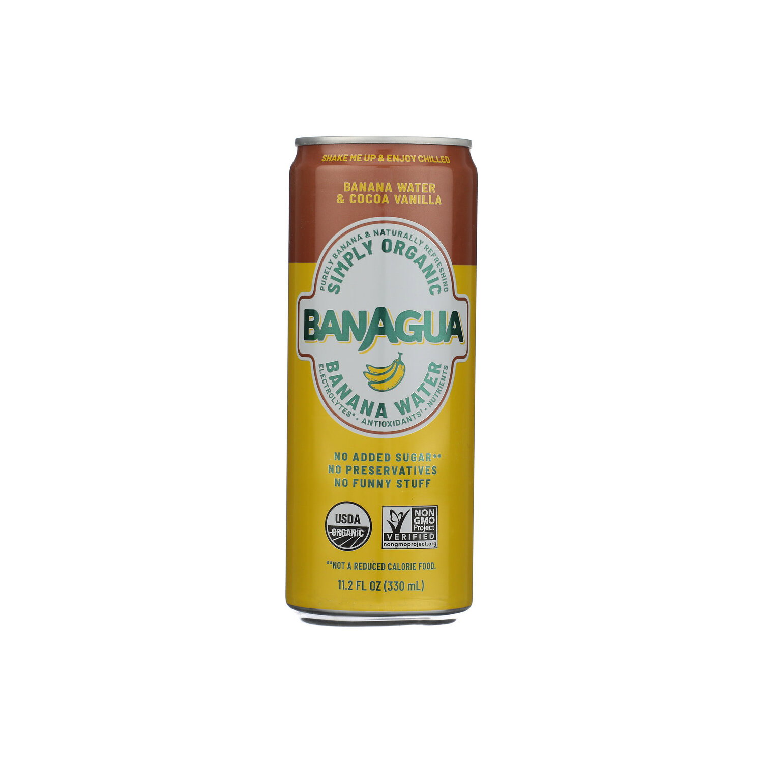 Banagua Juice Organic Banana & Cocoa Vanilla Water - 11.2 Fluid Ounce Image 1 of 2