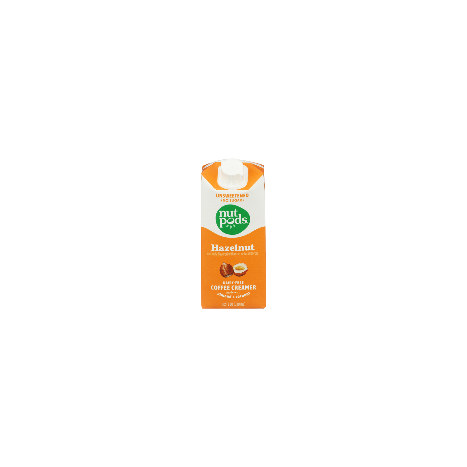 Nutpods Hazelnut Unsweetened Almond Coconut Dairy Free Creamer - 11.2 Fluid Ounce Image 1 of 4