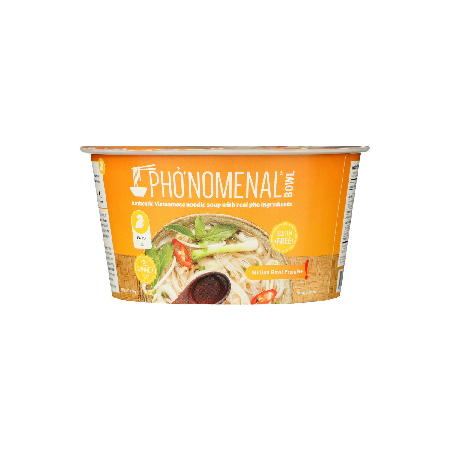 PHỞNOMENAL Bowl Soup Pho Chicken - 2.1 Ounce Image 1 of 2