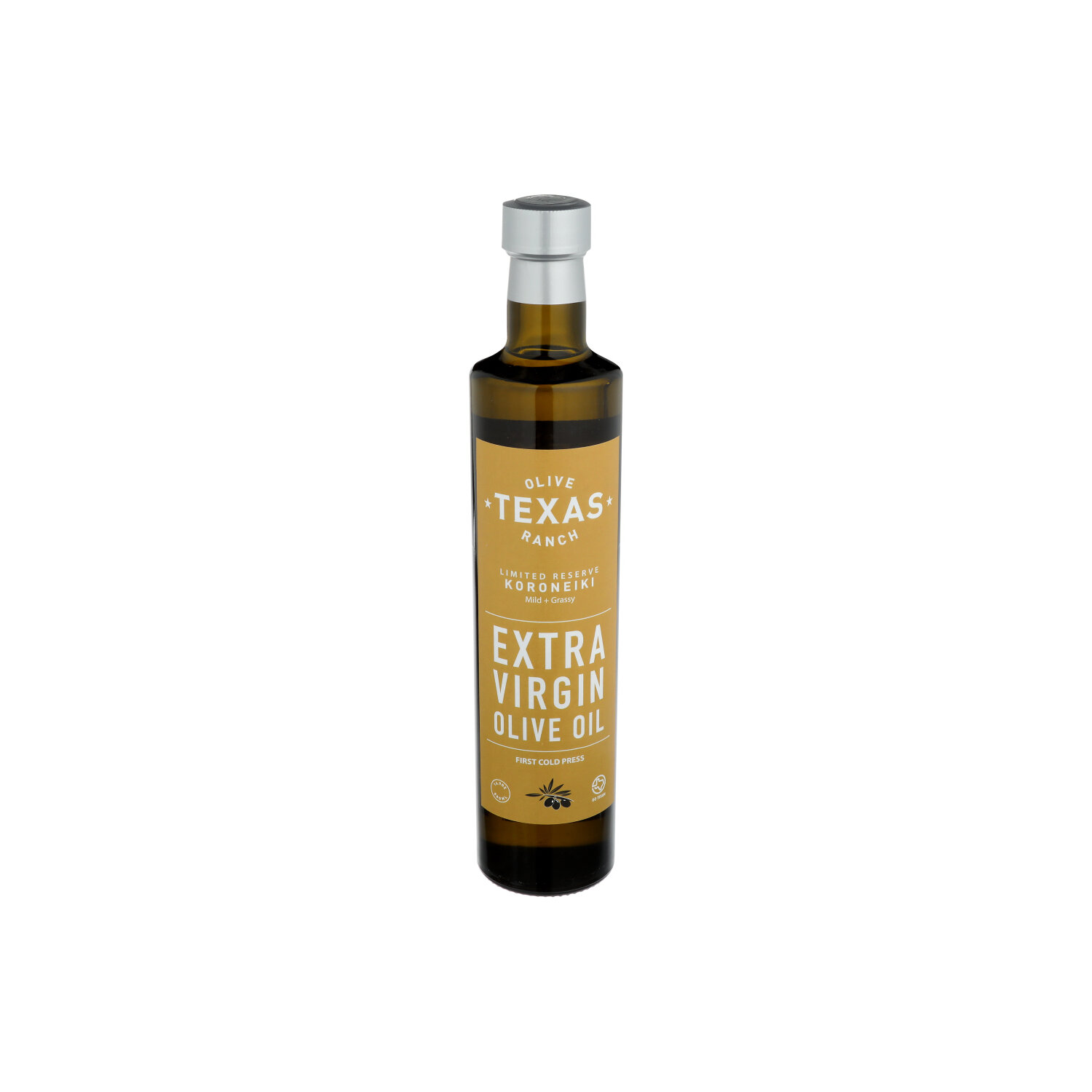 Texas Olive Ranch Mild + Grassy Koroneiki Extra Virgin Olive Oil