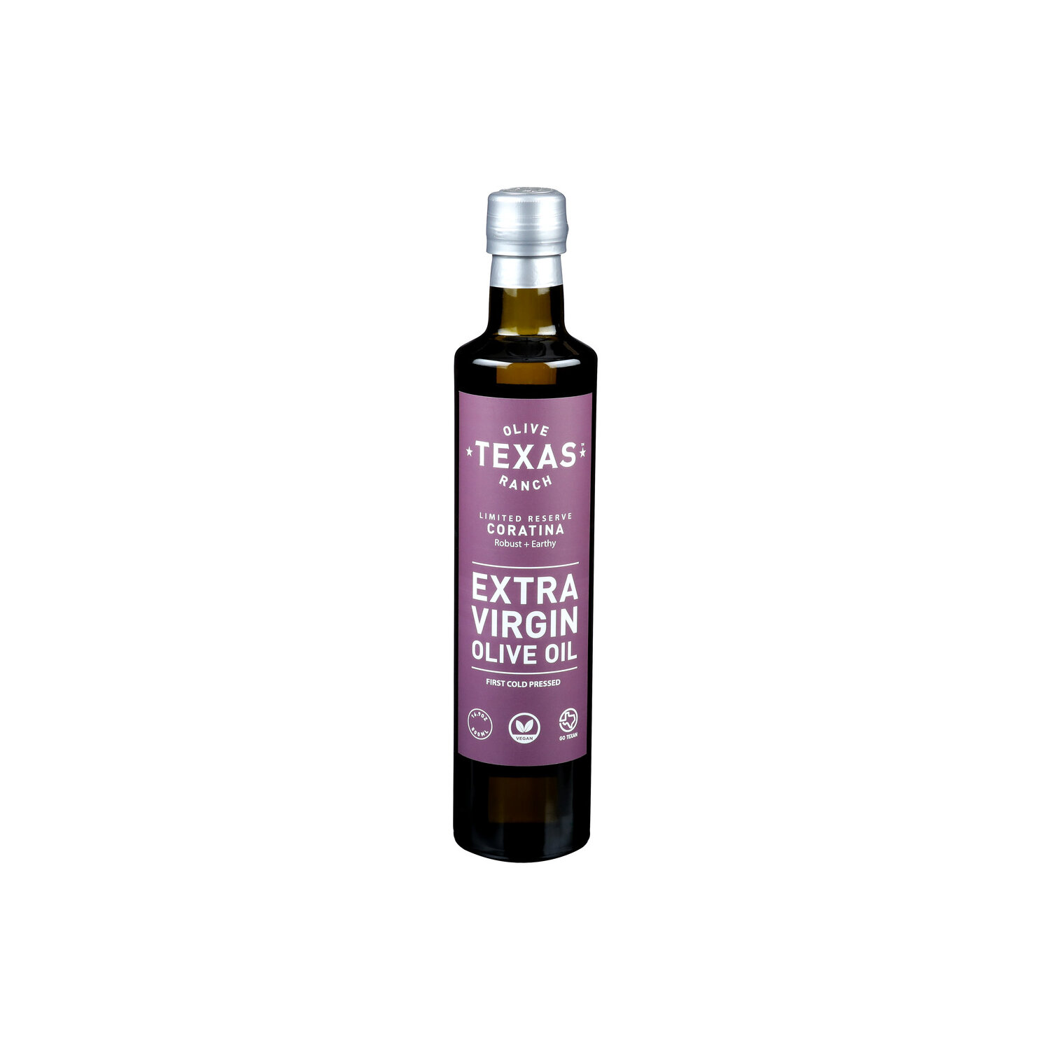 Texas Olive Ranch Fresh Extra Virgin Olive Oil Coratina Single Varietal - 16.9 Ounce Image 1 of 4