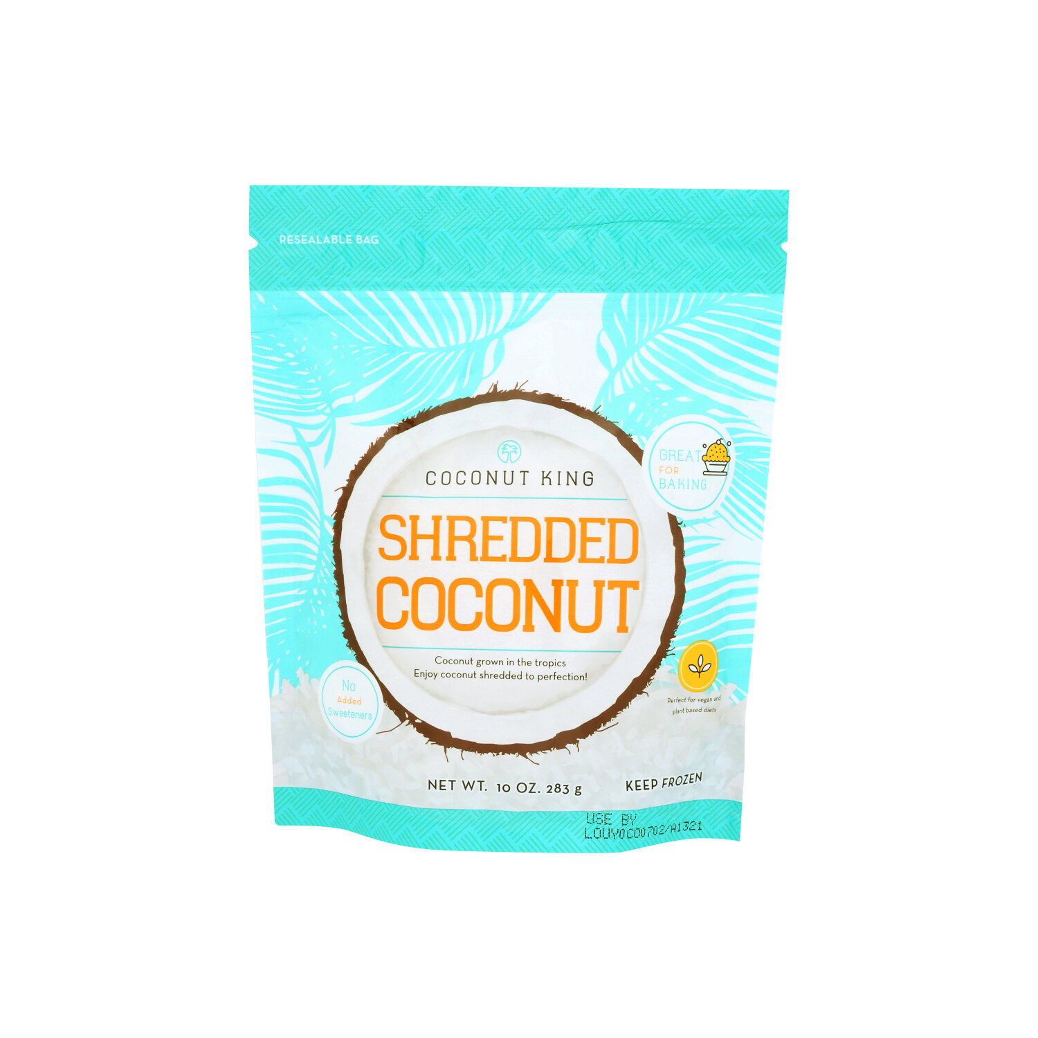Coconut King Frozen Shredded - 10 Ounce Image 1 of 2