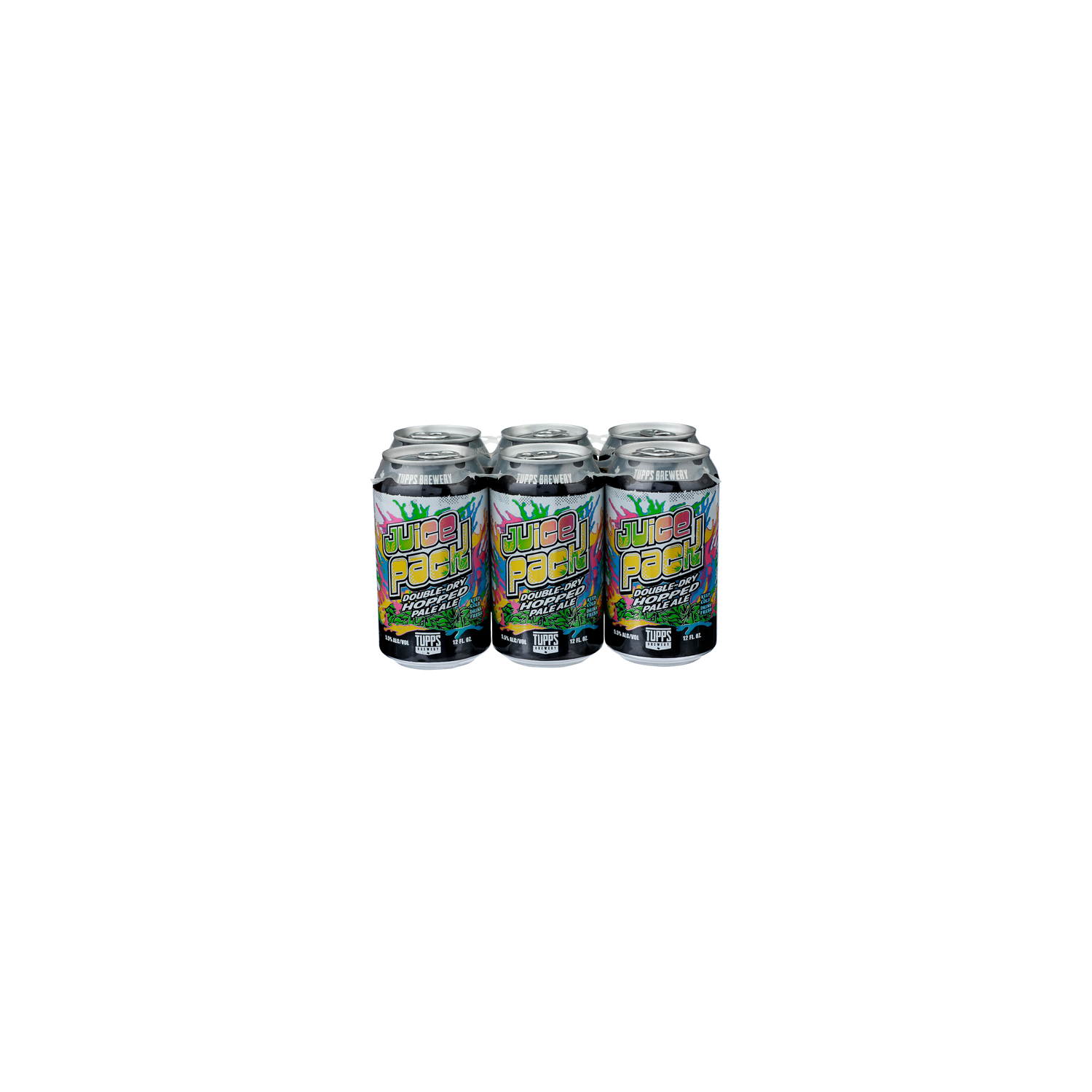 Tupps Brewery Double-Dry Juice Pack - 12 Fluid Ounce - 6 Count Image 1 of 2