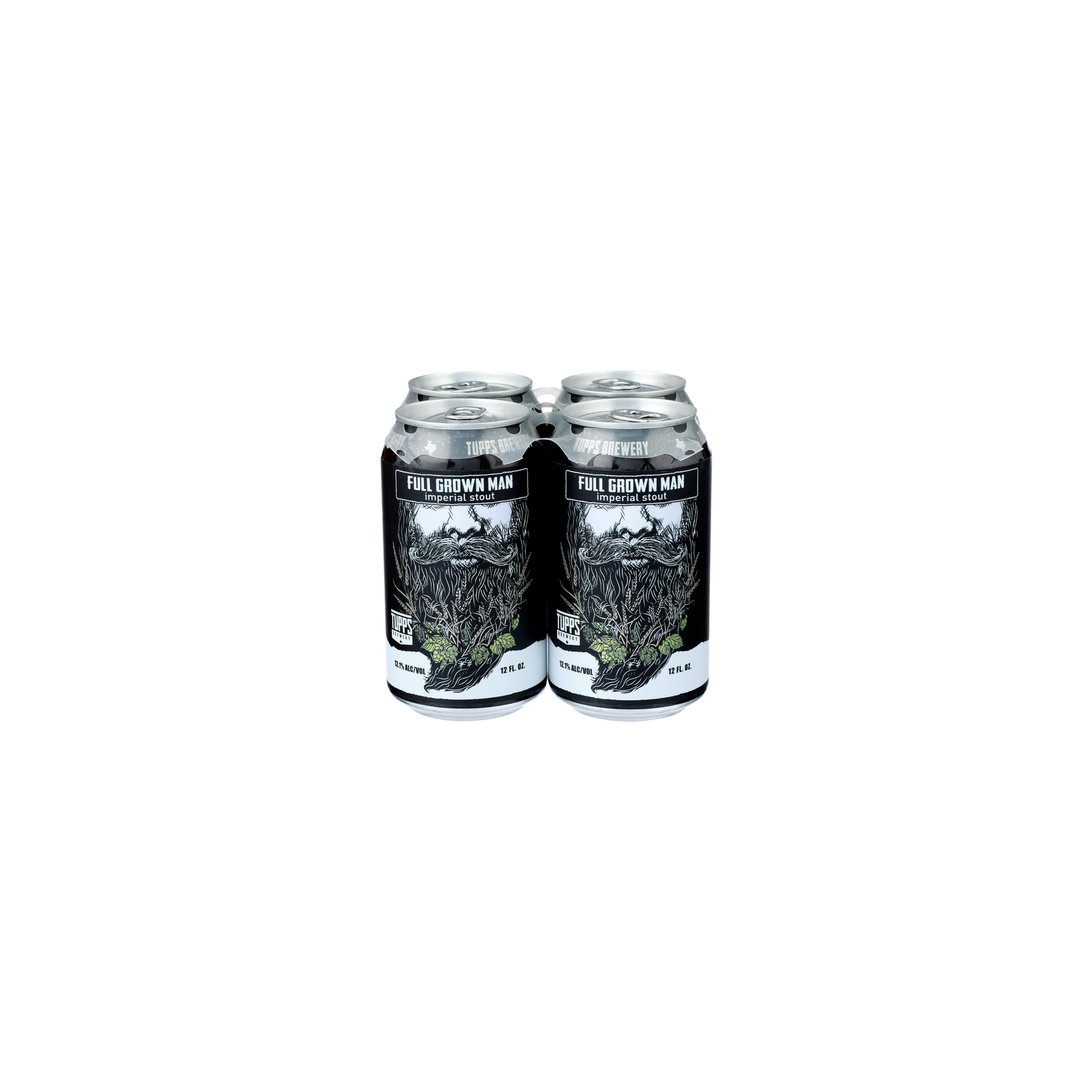 Tupps Brewery Full Grown Man Imperial Stout - 4 Count Image 1 of 2