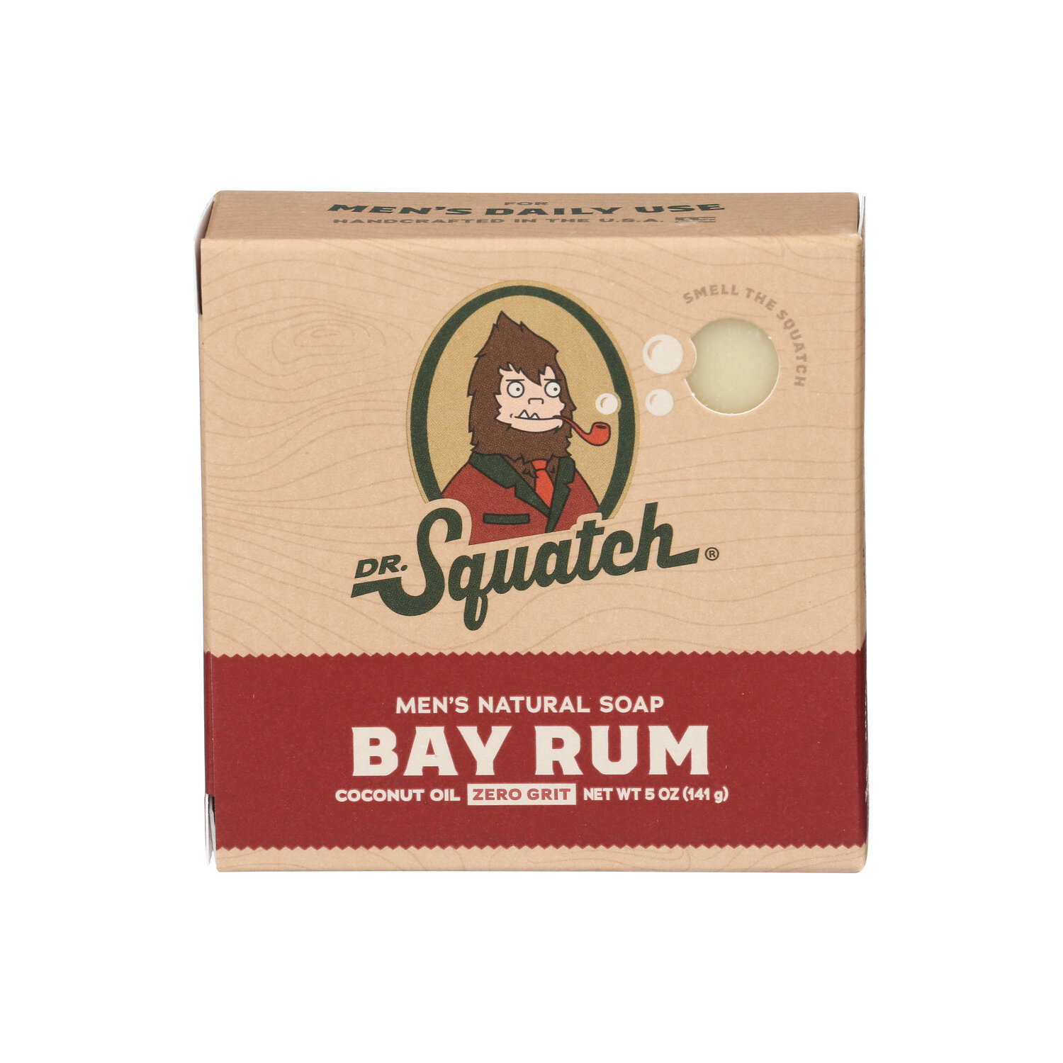 DR. Squatch Bay Rum Soap Bar Baby - 5 Ounce Image 1 of 3