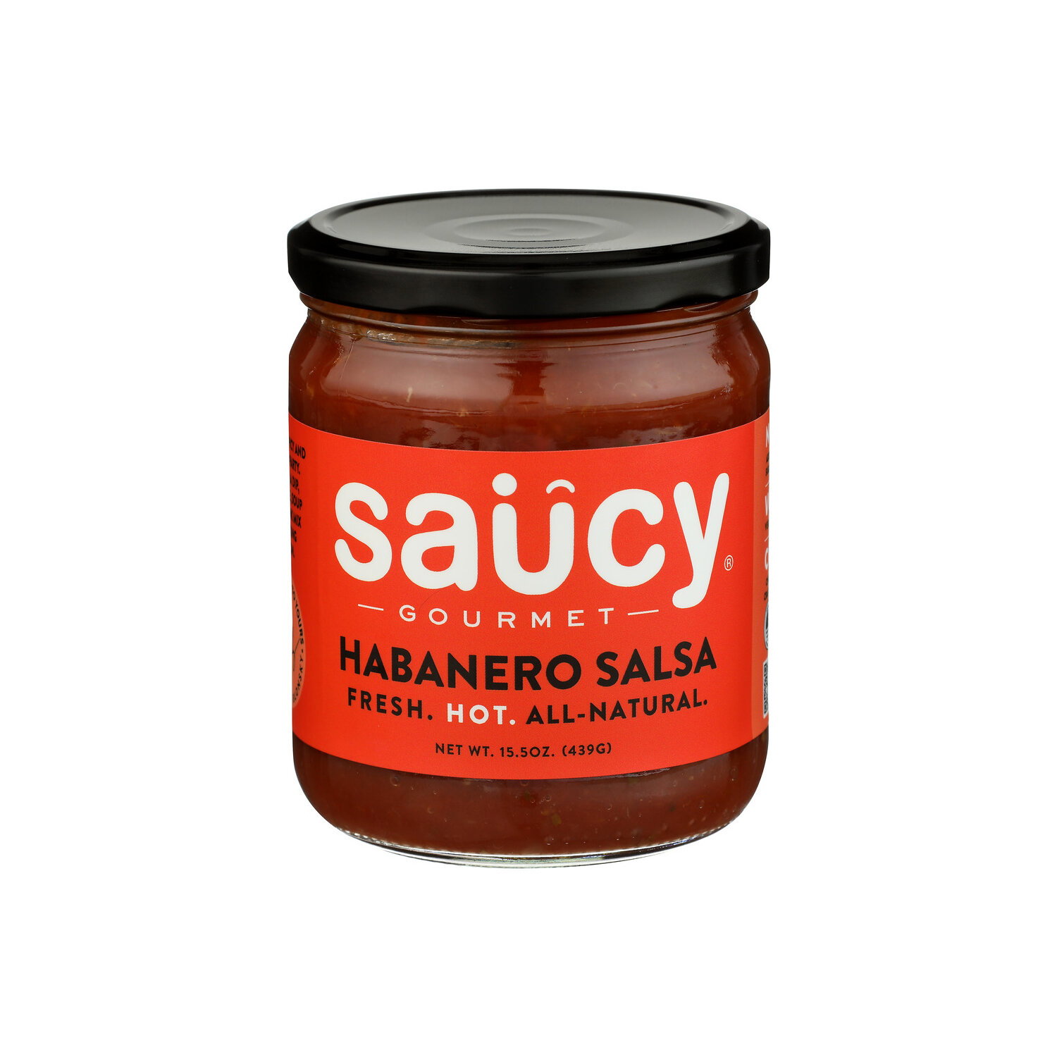 Saucy Gourmet Fresh Habanero Salsa Cantina Style - 15.5 Ounce Image 1 of 4
