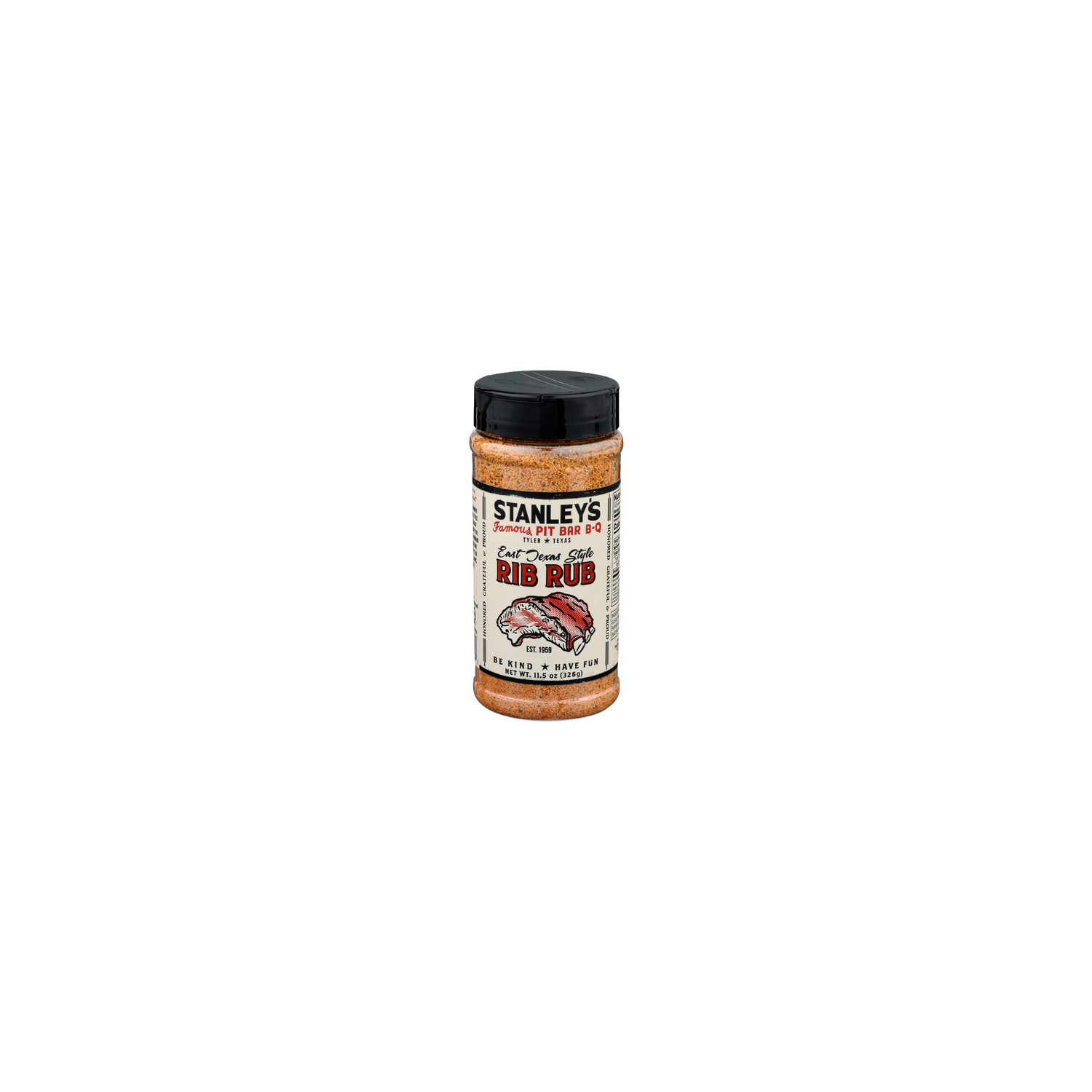 Stanley's Famous Pit Bar B-Q Rib Rub East Texas Style Seasoning - 11.5 Ounce Image 1 of 4