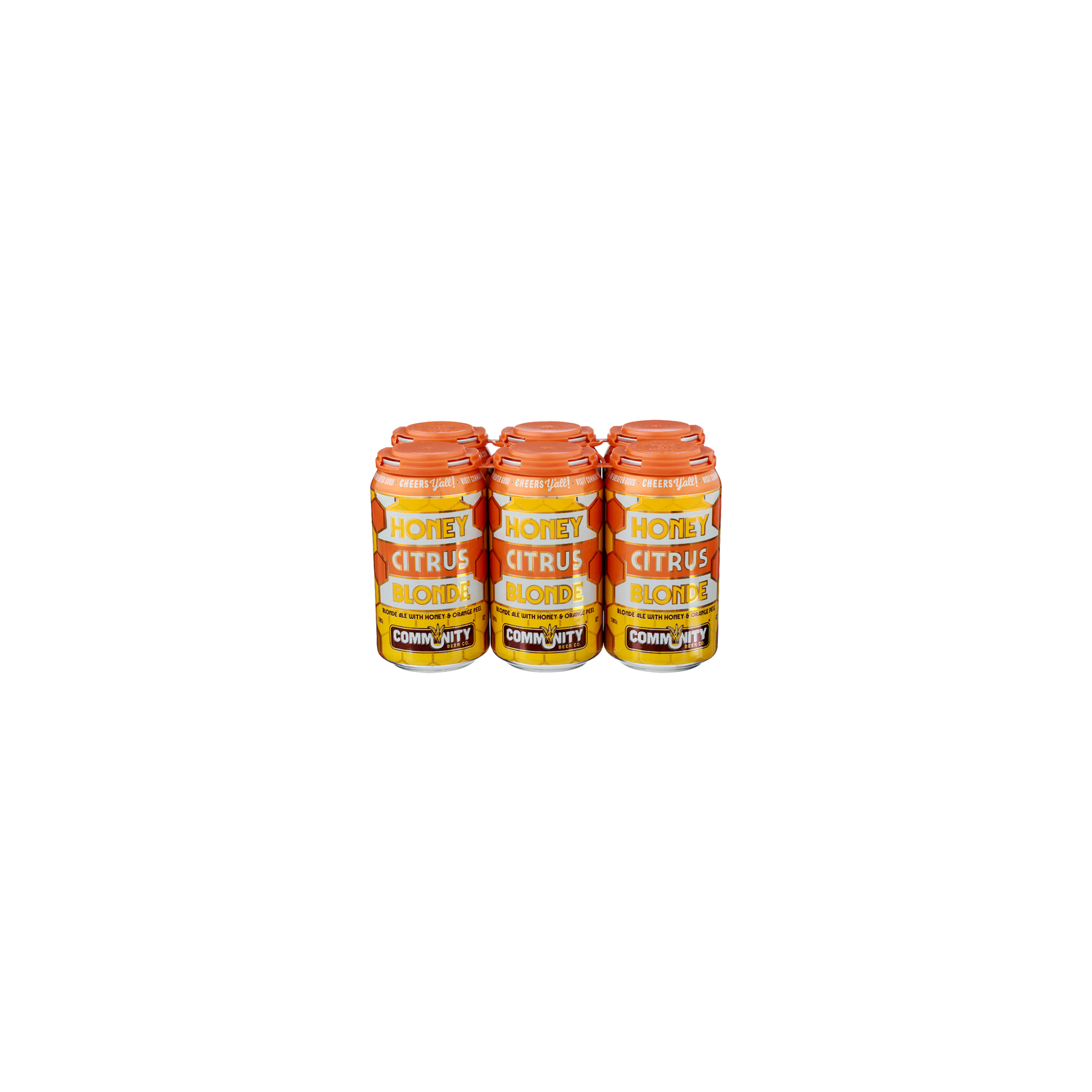 Community Beer CO. Honey & Orange Peel Beer - 6 Count Image 1 of 2