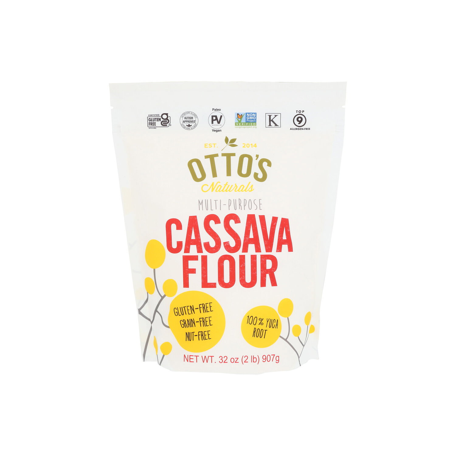 OTTO's Naturals Multi-Purpose Cassava Flour - 32 Ounce Image 1 of 4