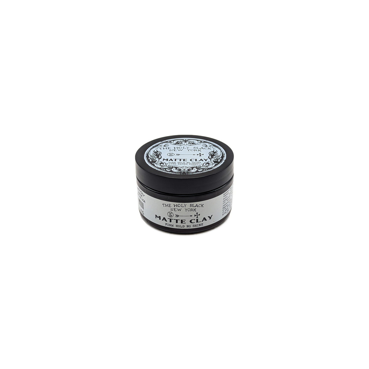 The Holy Black Matte Clay - 4 Fluid Ounce