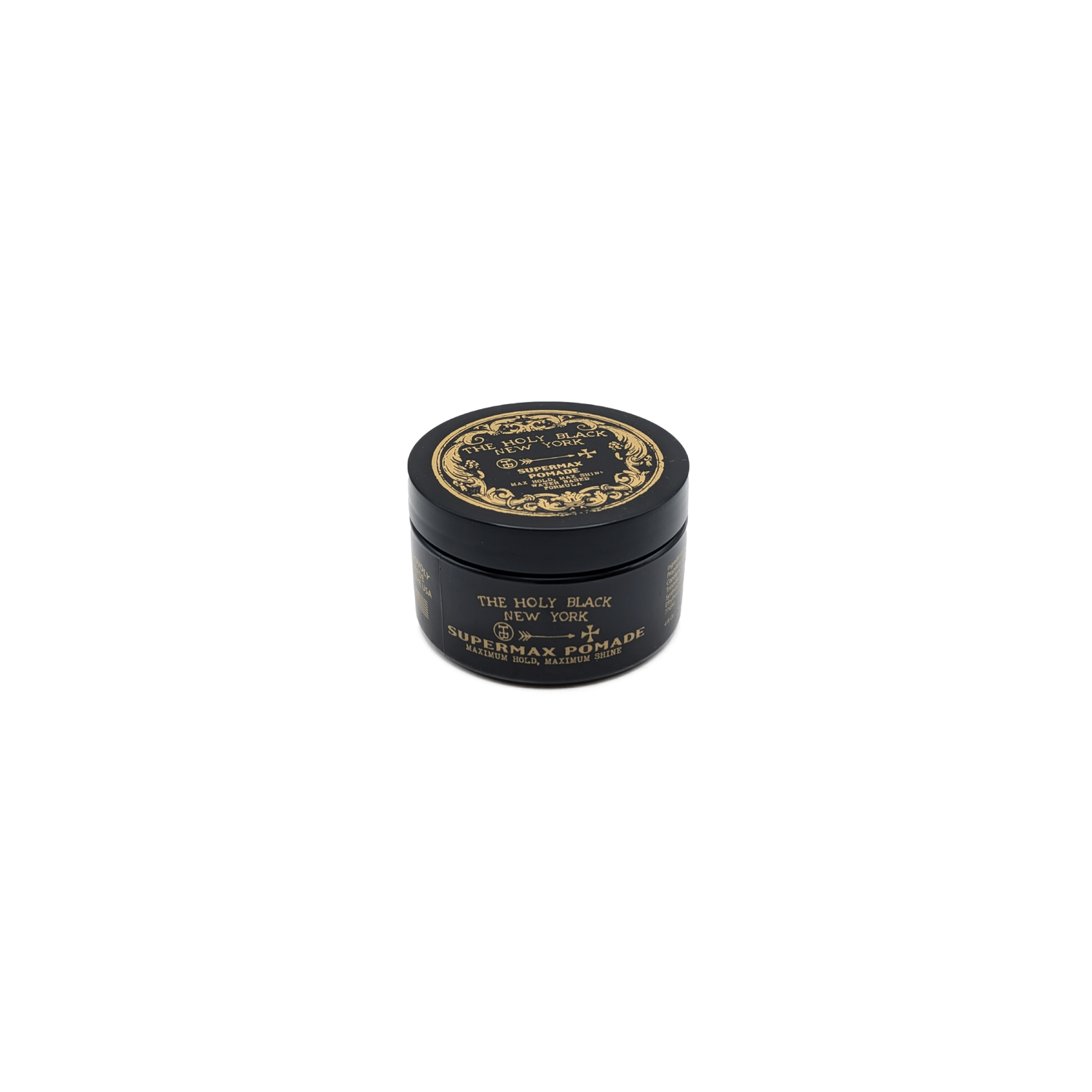The Holy Black Super Pomade - 4 Fluid Ounce
