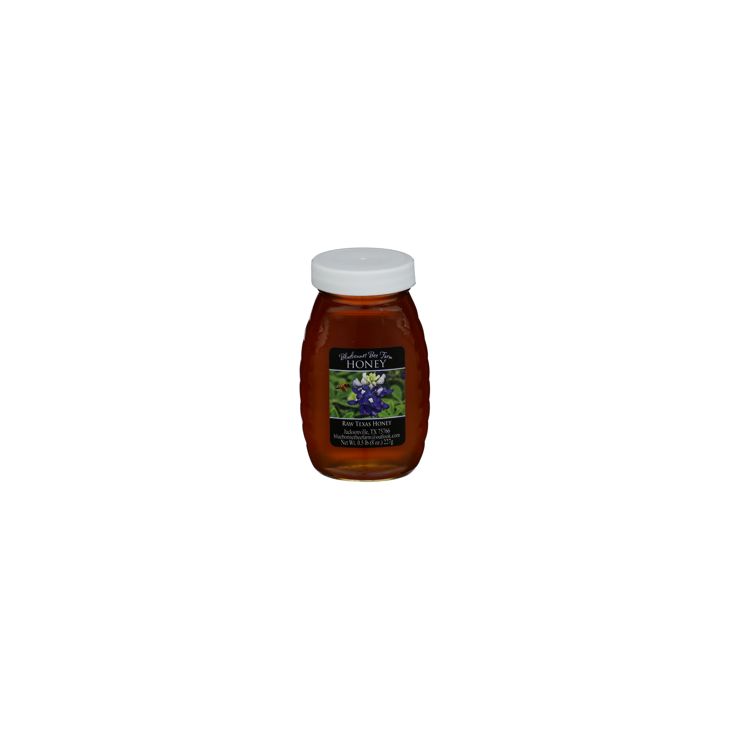 BLUEBONNET BEE FARM Honey - 0.5 Pound Image 1 of 3