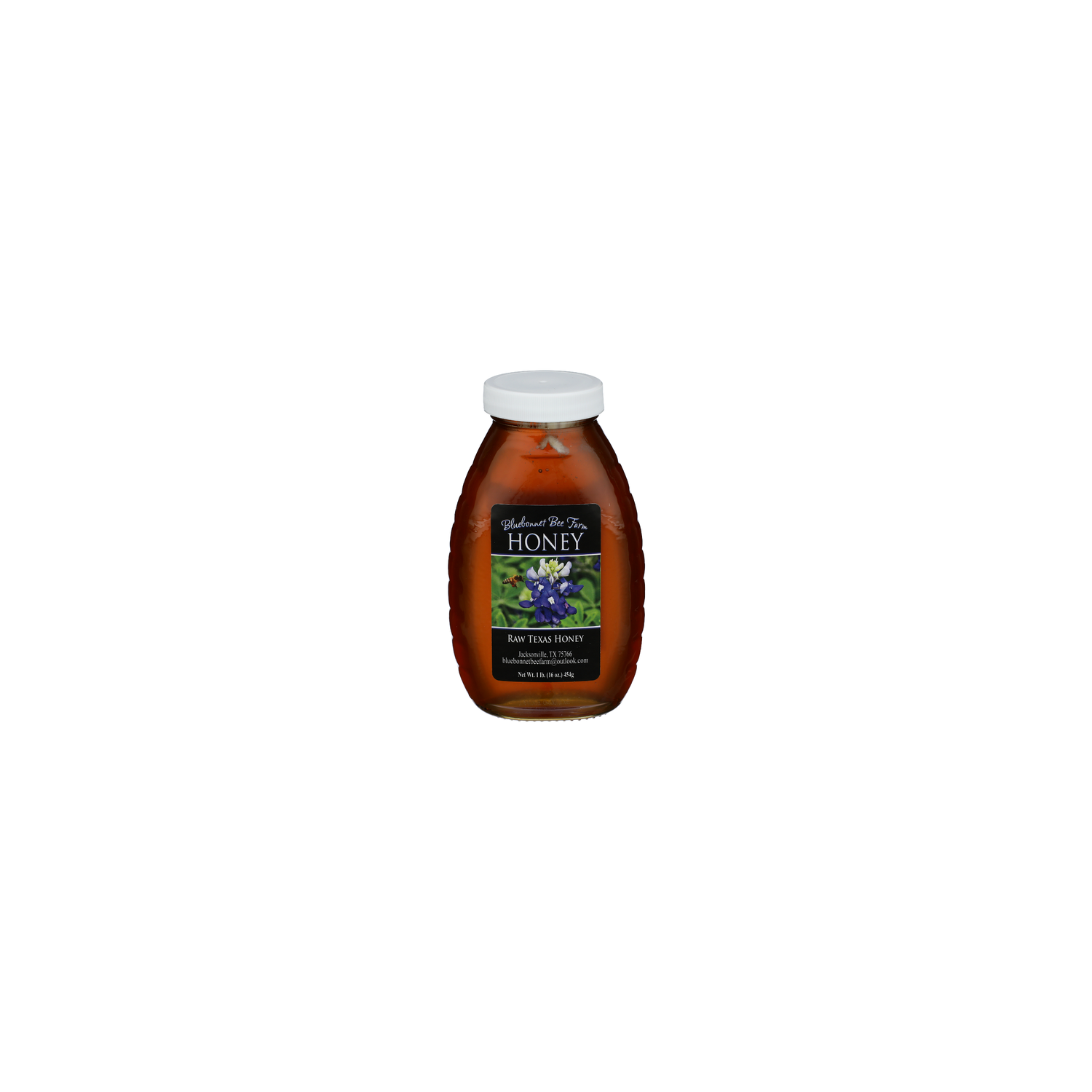 BLUEBONNET BEE FARM Honey - 1 Pound Image 1 of 3
