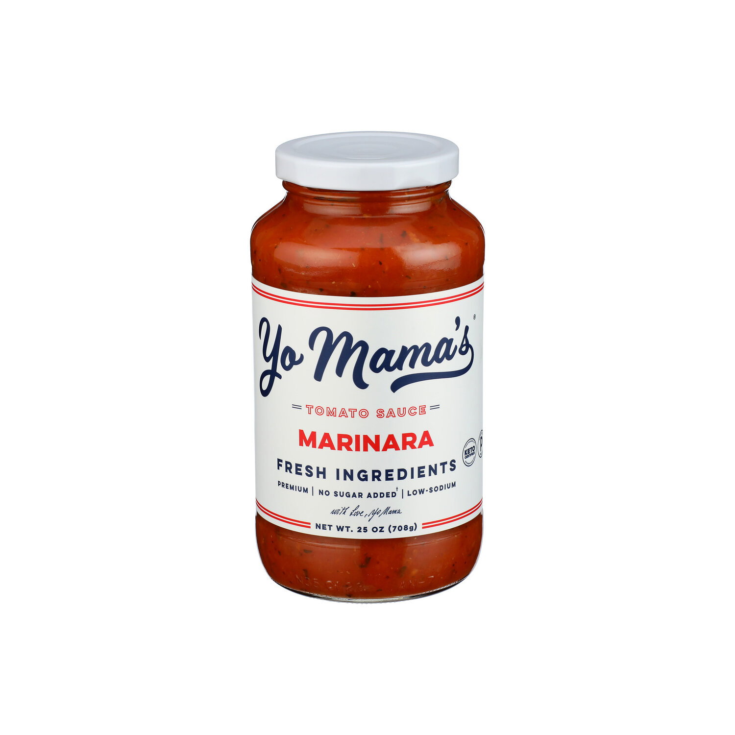 Yo MAMA's Foods Original Marinara Tomato Sauce - 25 Ounce - FRESH