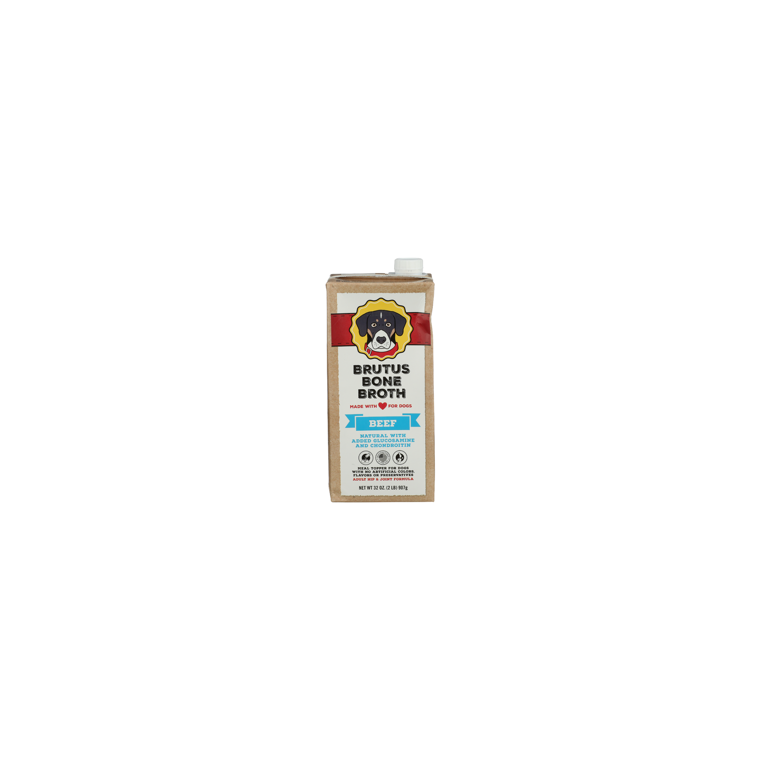 Brutus Broth Beef Bone Broth - 32 Ounce Image 1 of 4