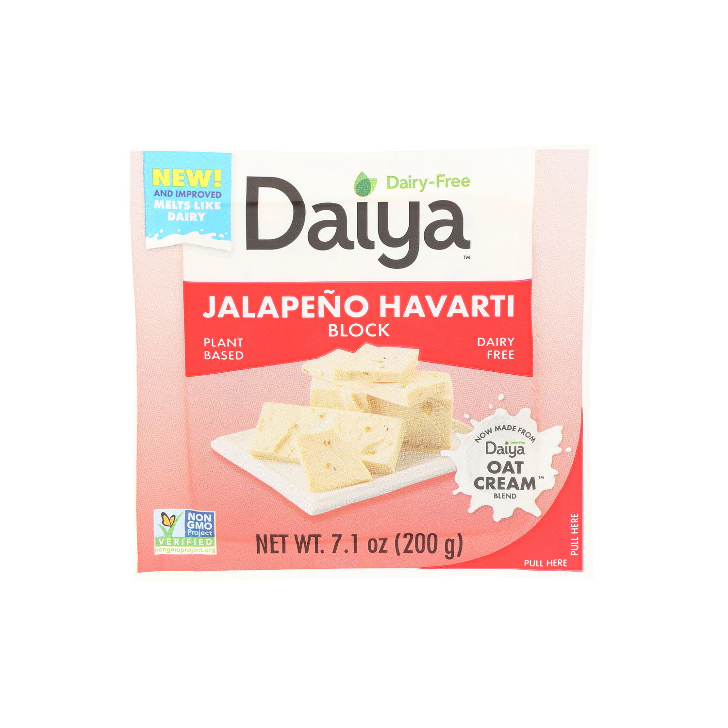 Daiya Dairy Free Jalapeno Havarti Cheeze Block - 7.1 Ounce Image 1 of 4