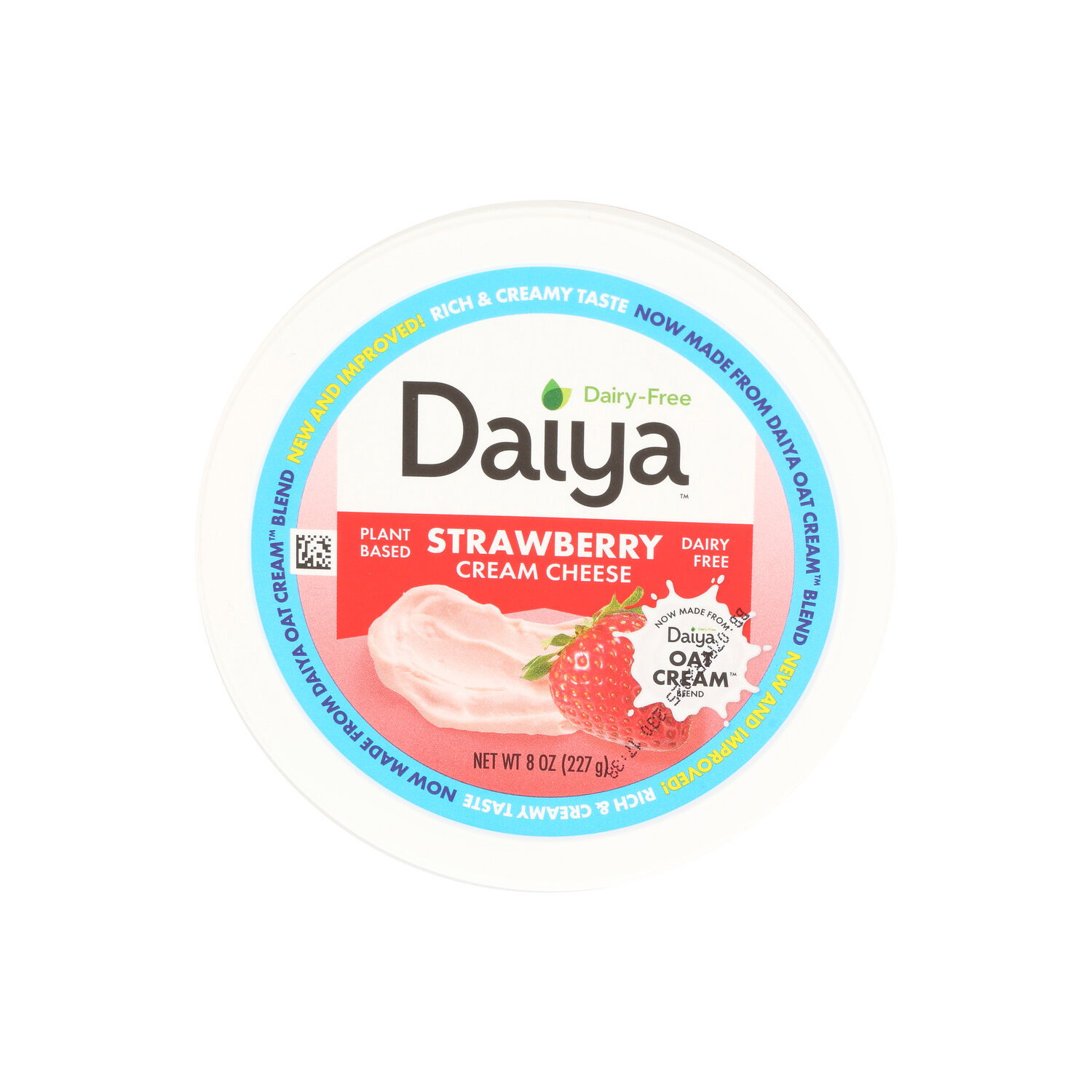 Daiya Cheese Alternatives Strawberry Cream Cheeze Tub Dairy Free Vegan Cheese - 8 Ounce Image 1 of 4