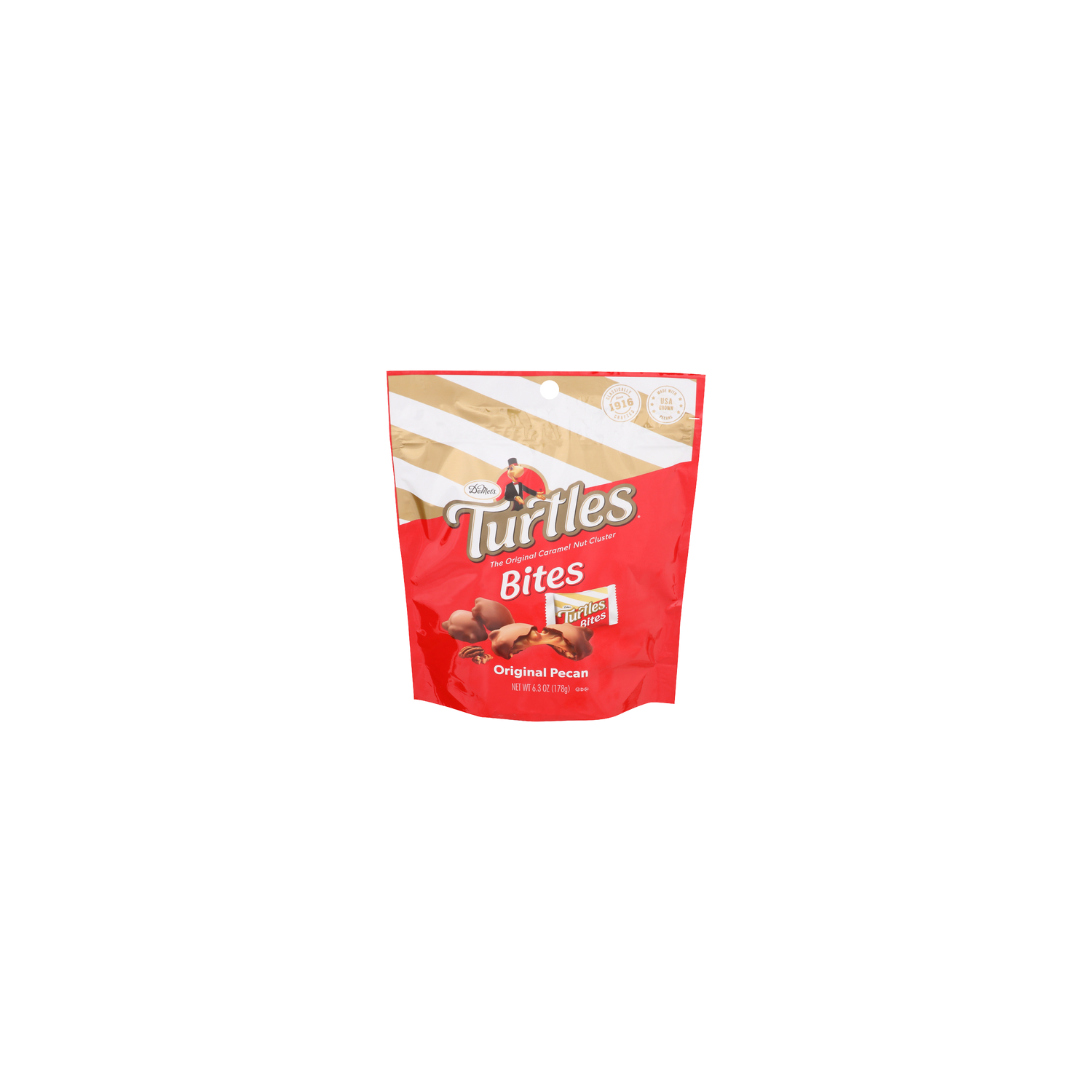 DEMET's Turtles Original Pecan Bites - 6.3 Ounce Image 1 of 4