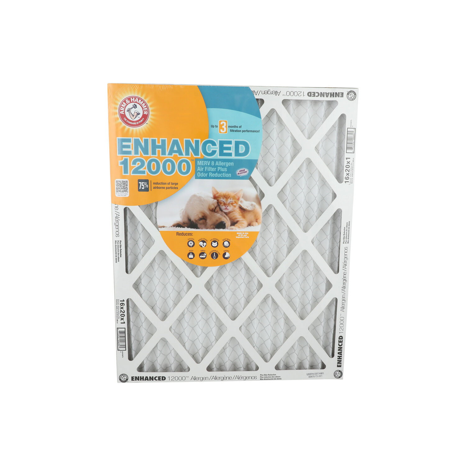 ARM & HAMMER Filter, Air, Allergen - 1 Each Image 1 of 2