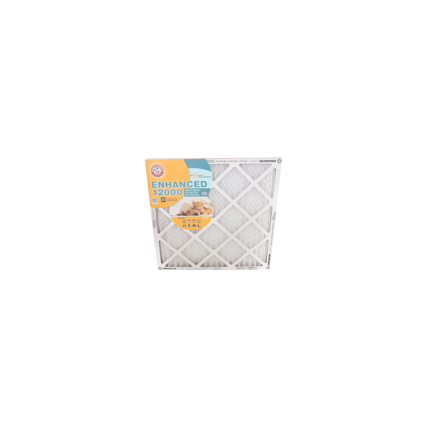 ARM & HAMMER Enhanced 12000 Allergen Plus Odor Reduction - 1 Each Image 1 of 2
