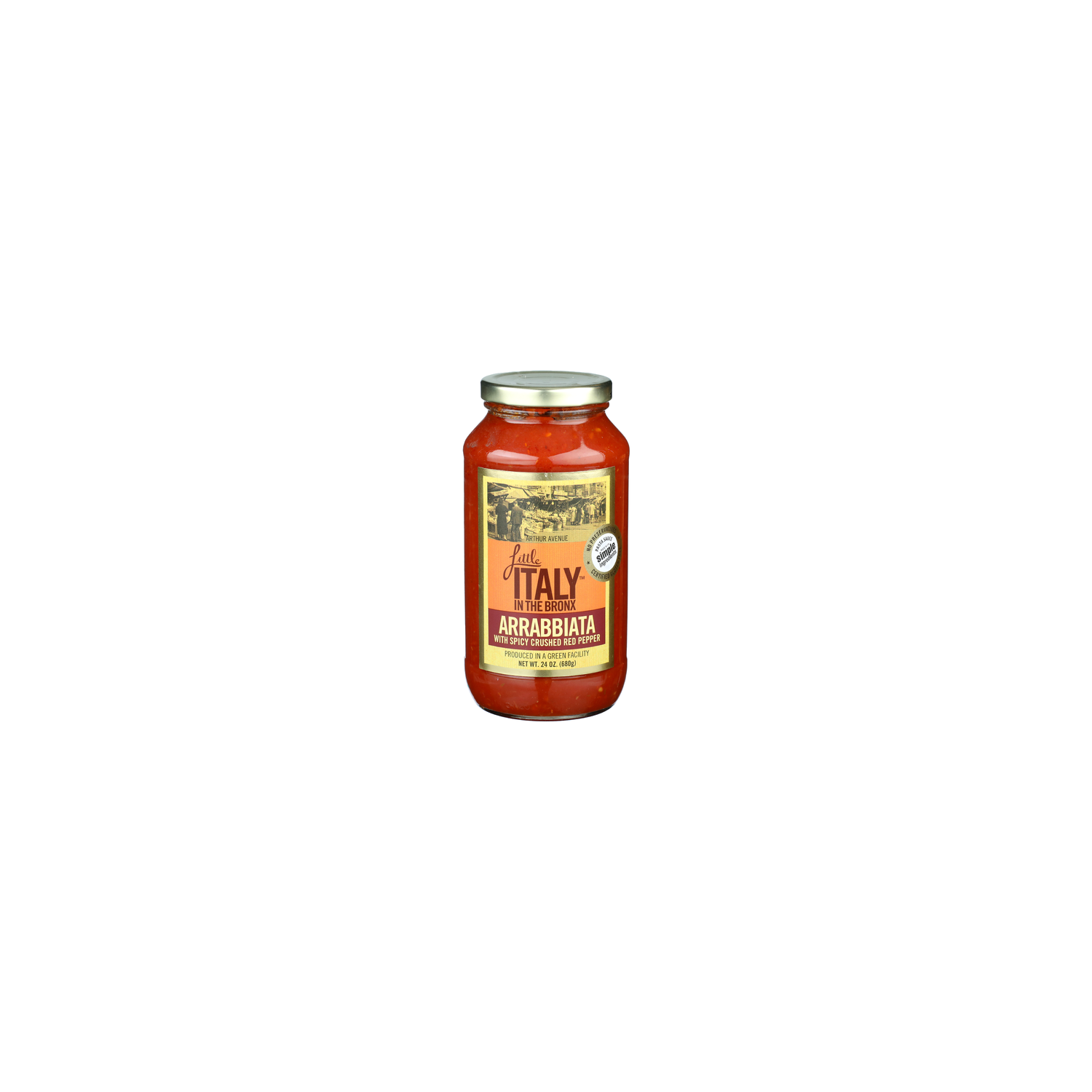 Little Italy In The Bronx With Spicy Crushed Red Pepper Arrabbiata - 24 Ounce Image 1 of 4