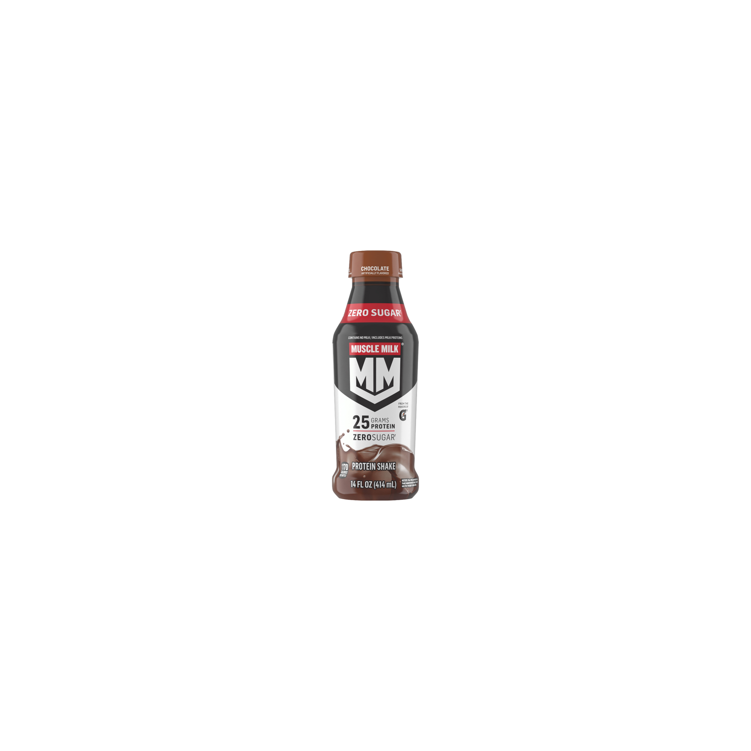 Muscle Milk Genuine Zero Sugar Protein Shake Chocolate