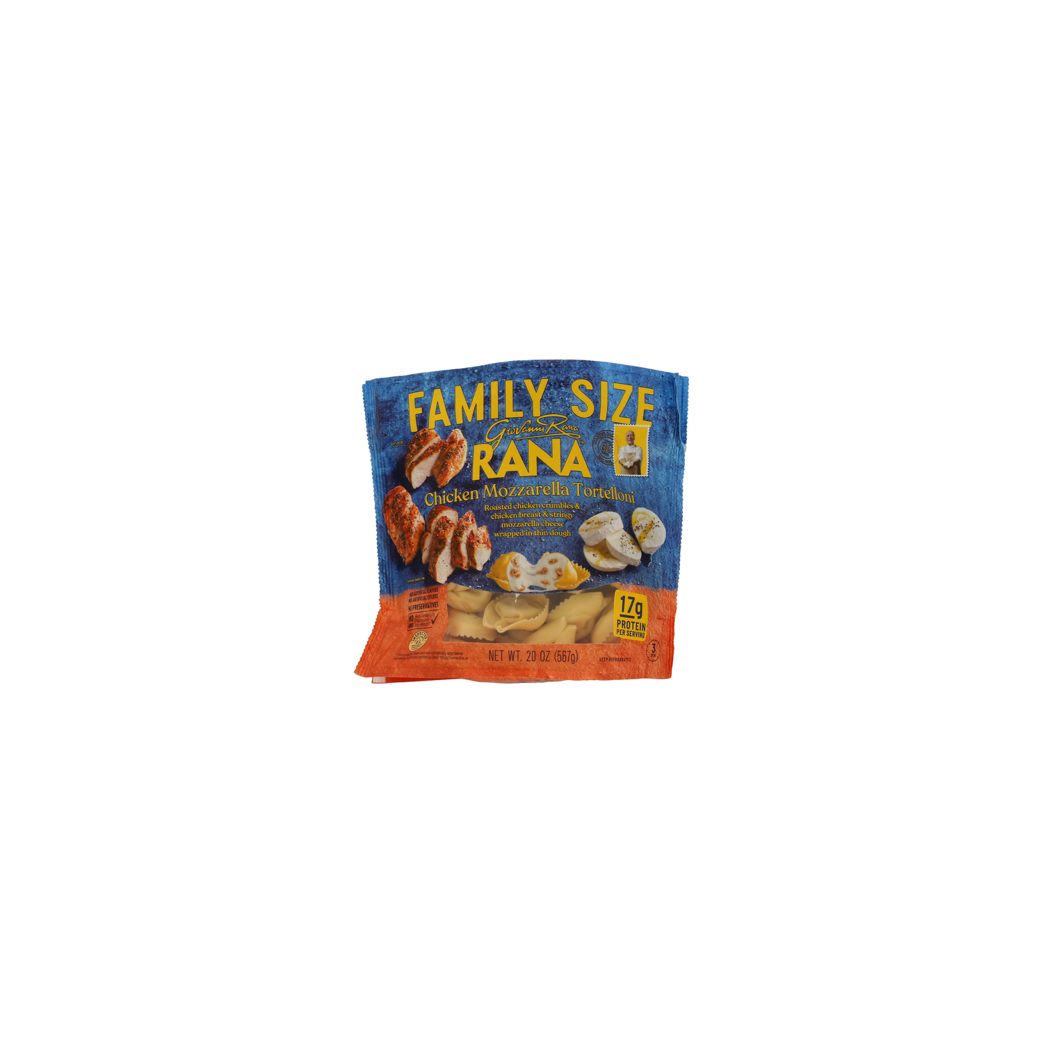Giovanni Rana Chicken Mozzarella Tortelloni - 20 Ounce Image 1 of 4