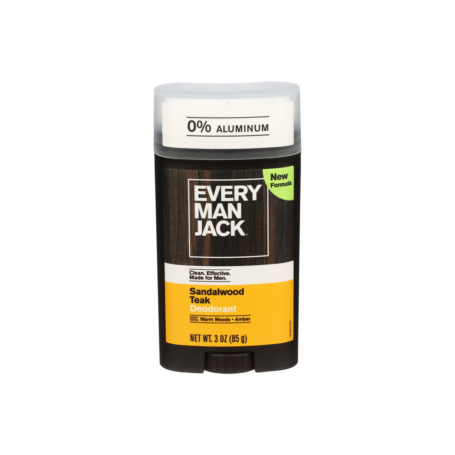 Every Man Jack Sandalwood Aluminum Free Deodorant - 3 Ounce Image 1 of 3
