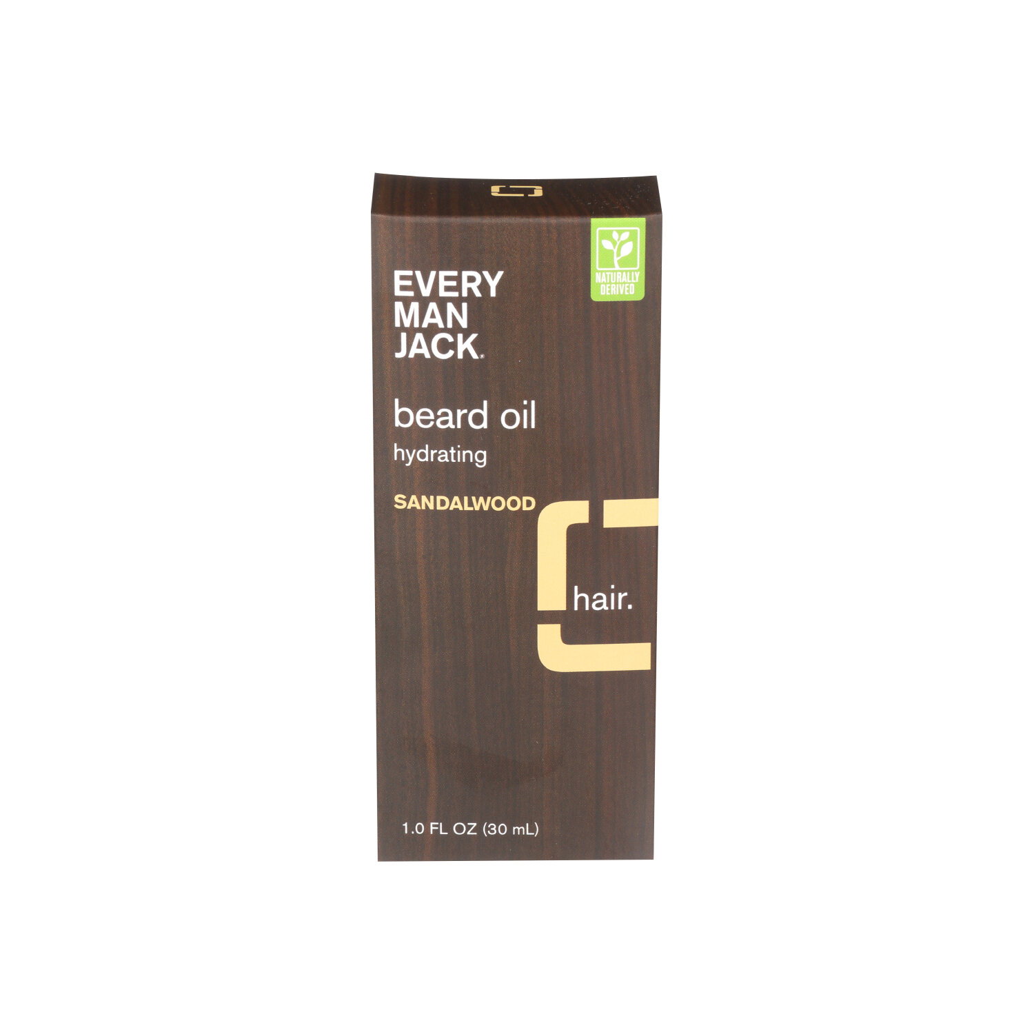Every Man Jack Sandalwood Hydrating Beard Oil - 1 Fluid Ounce Image 1 of 3