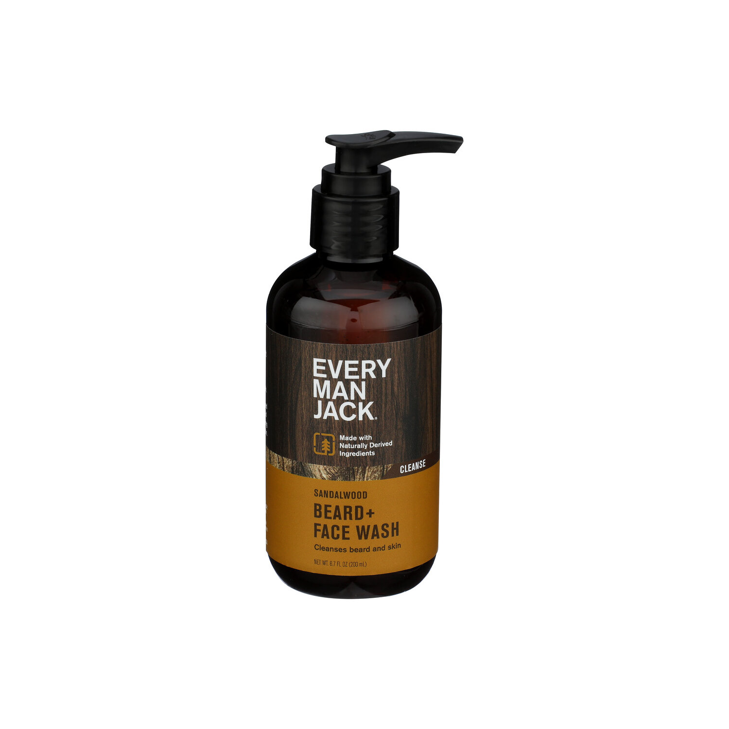 Every Man Jack Sandalwood Beard + Face Wash - 6.7 Fluid Ounce Image 1 of 3