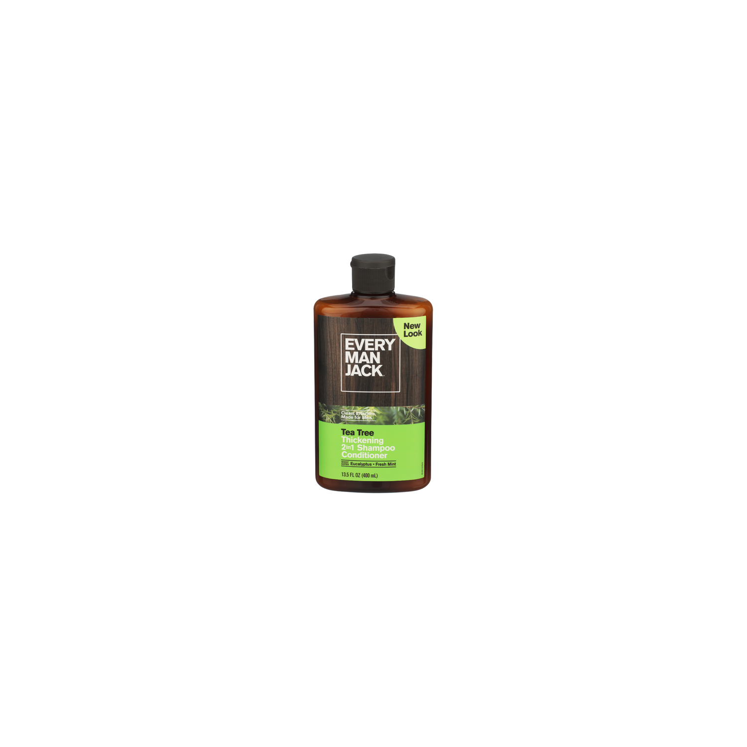 Every Man Jack Tea Tree 2-In-1 Shampoo + Conditioner Thickening - 13.5 Fluid Ounce Image 1 of 3