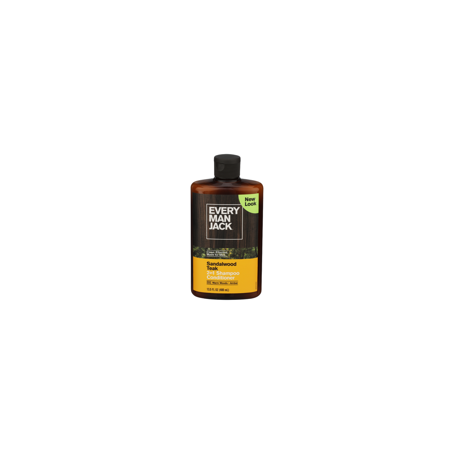 Every Man Jack Sandalwood 2-In-1 Shampoo + Conditioner Daily - 13.5 Fluid Ounce Image 1 of 3