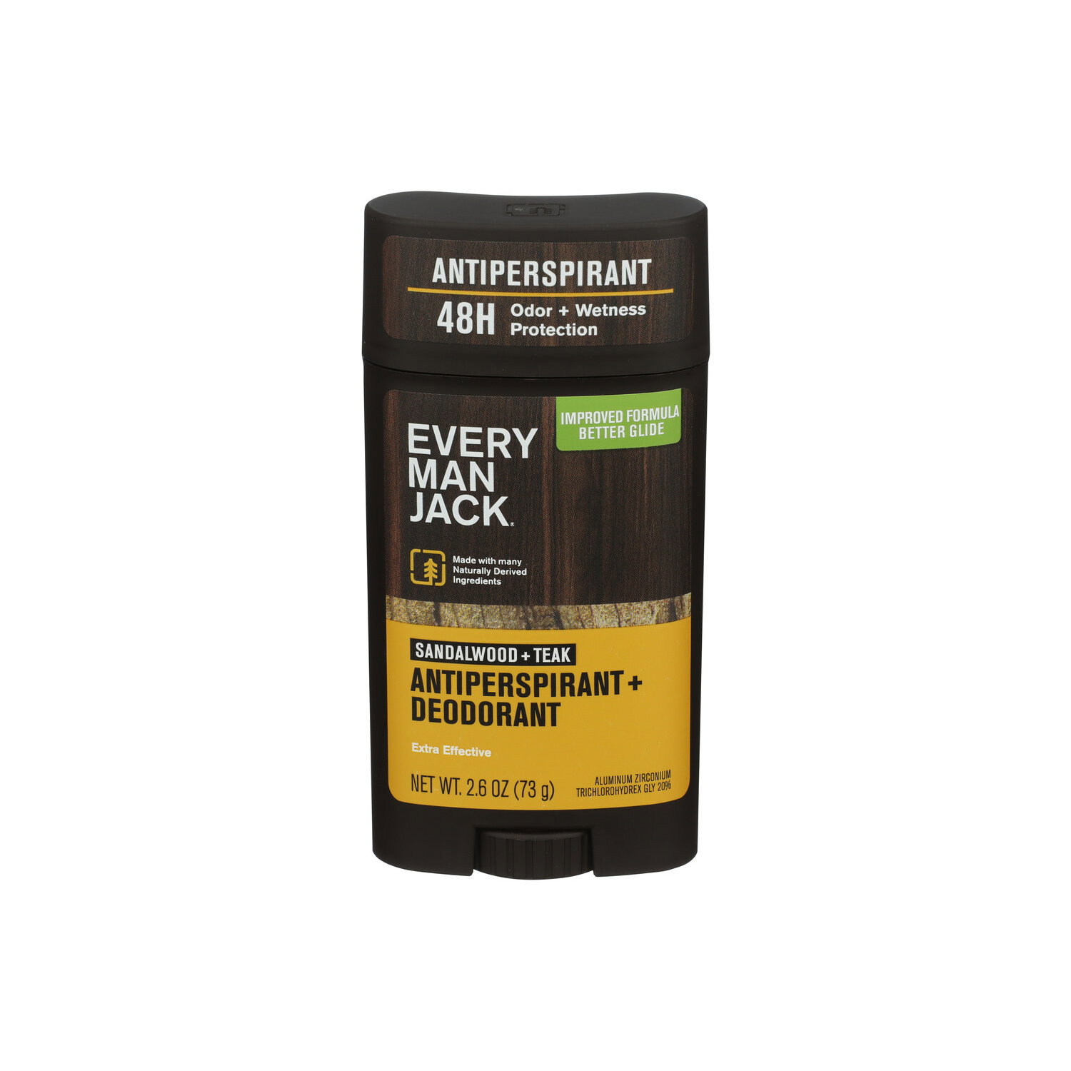Every Man Jack Sandalwood Antiperspirant Deodorant - 2.6 Ounce Image 1 of 2