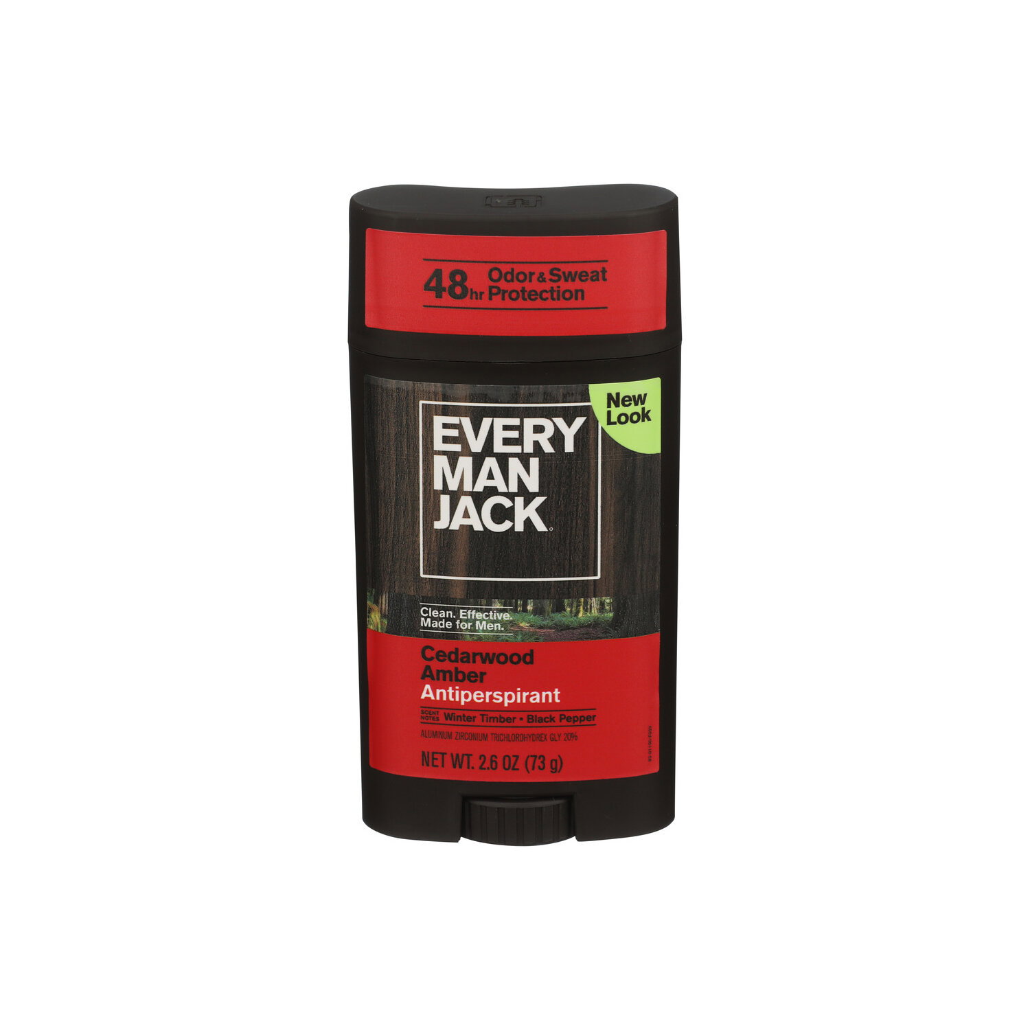 Every Man Jack Cedarwood Antiperspirant Deodorant - 2.6 Ounce Image 1 of 2