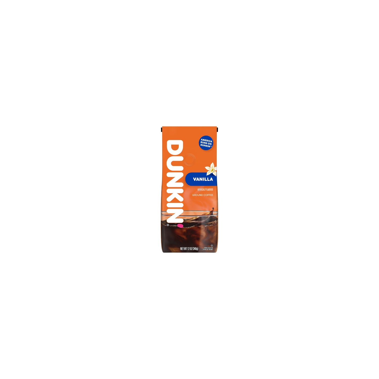 Dunkin' French Vanilla Ground Coffee - 12 Ounce Image 1 of 4