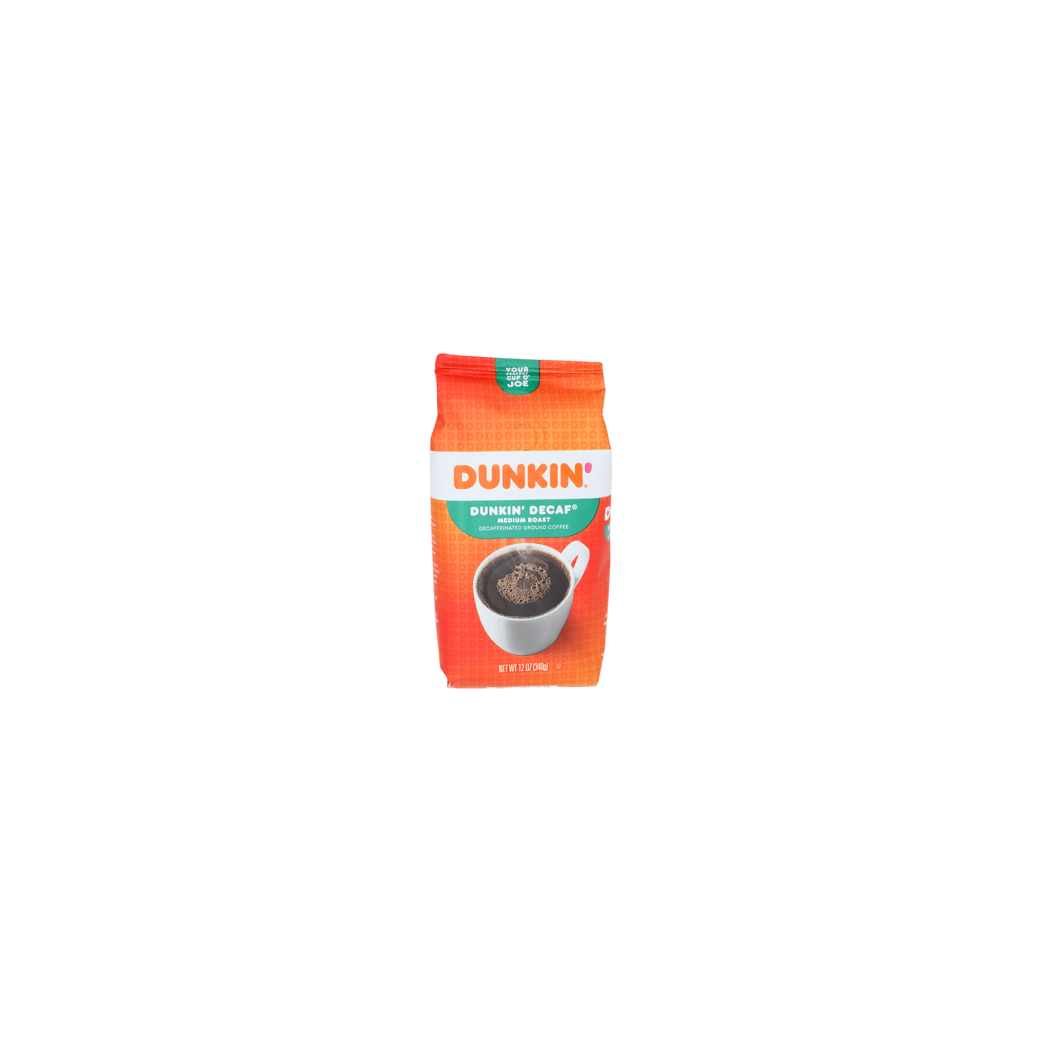 Dunkin' Medium Roast Decaf Decaffeinated Ground Coffee - 12 Ounce Image 1 of 4