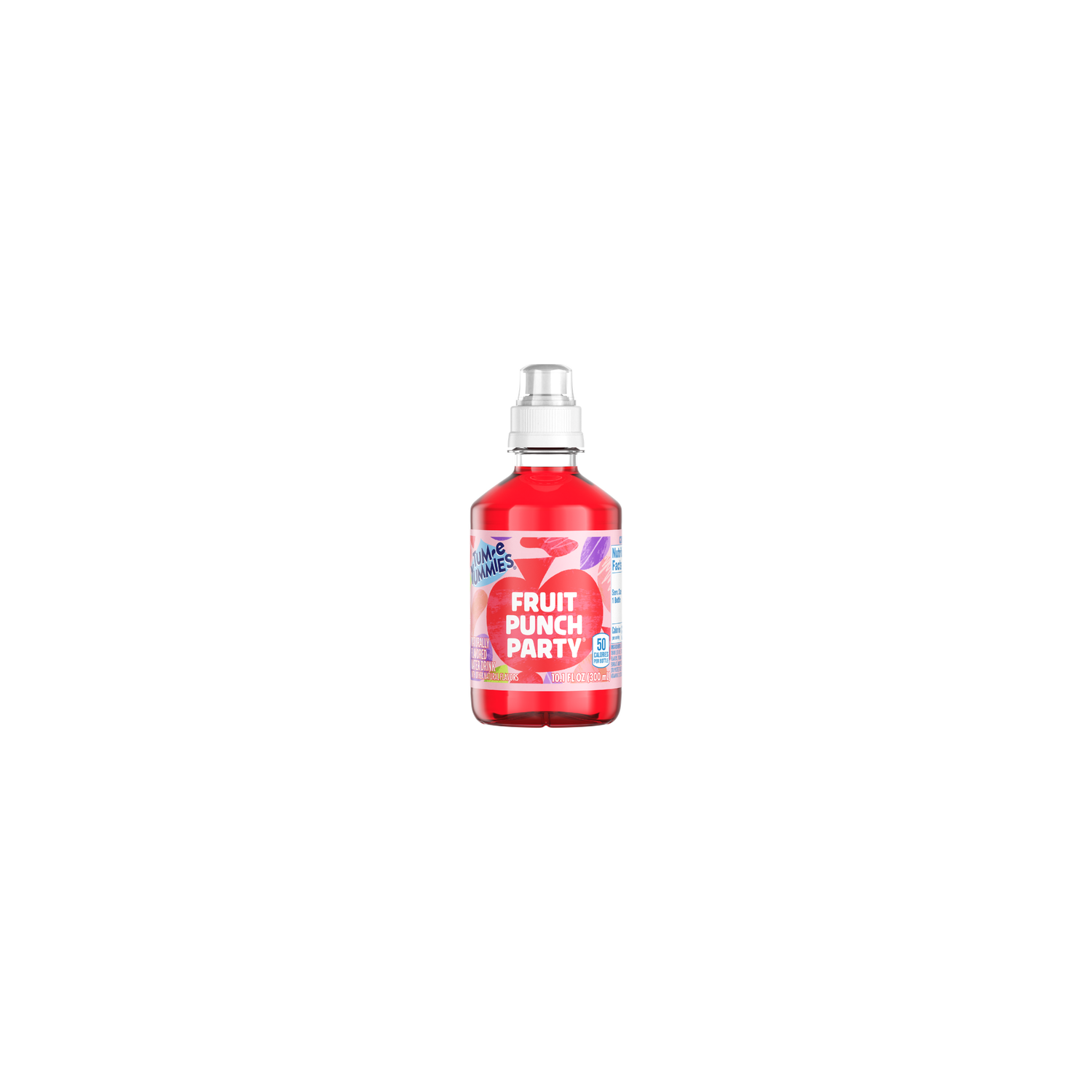 Tum-E Yummies Fruit Punch Party Flavored Water Drink Bottle - 10.1 Fluid Ounce Image 1 of 2