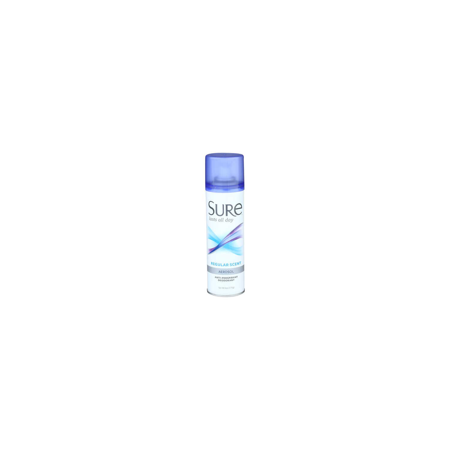 Sure Regular Scent Aerosol Anti-Perspirant Deodorant - 6 Ounce Image 1 of 2