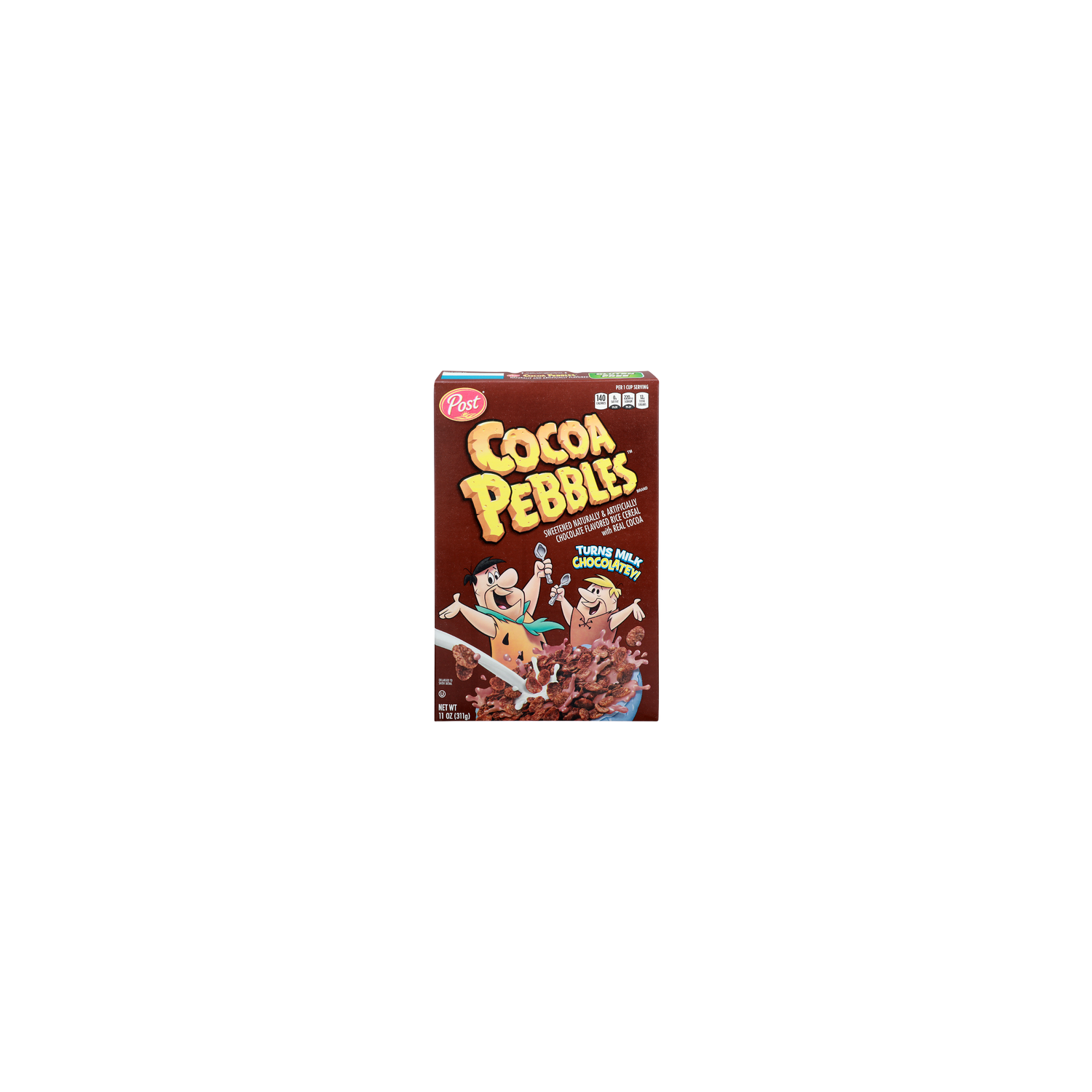 Post Cocoa Pebbles Chocolate Sweetened Rice Cereal - 11 Ounce Image 1 of 4