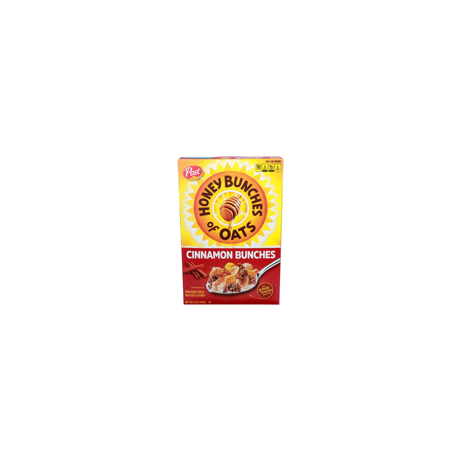 Post Cinnamon Bunches Honey Bunches Of Oats - 12 Ounce Image 1 of 4