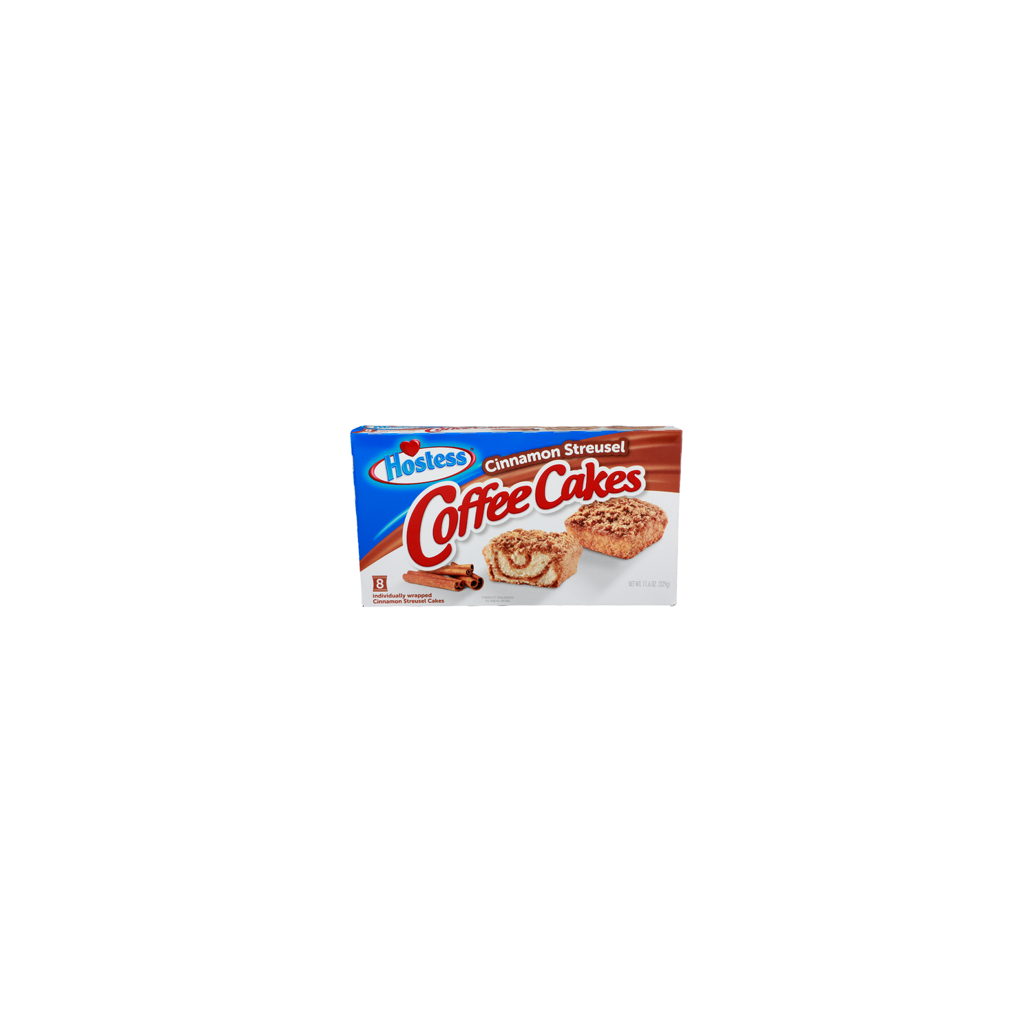 Hostess Cinnamon Streusel Coffee Cakes - 1.45 Ounce - 8 Count Image 1 of 4