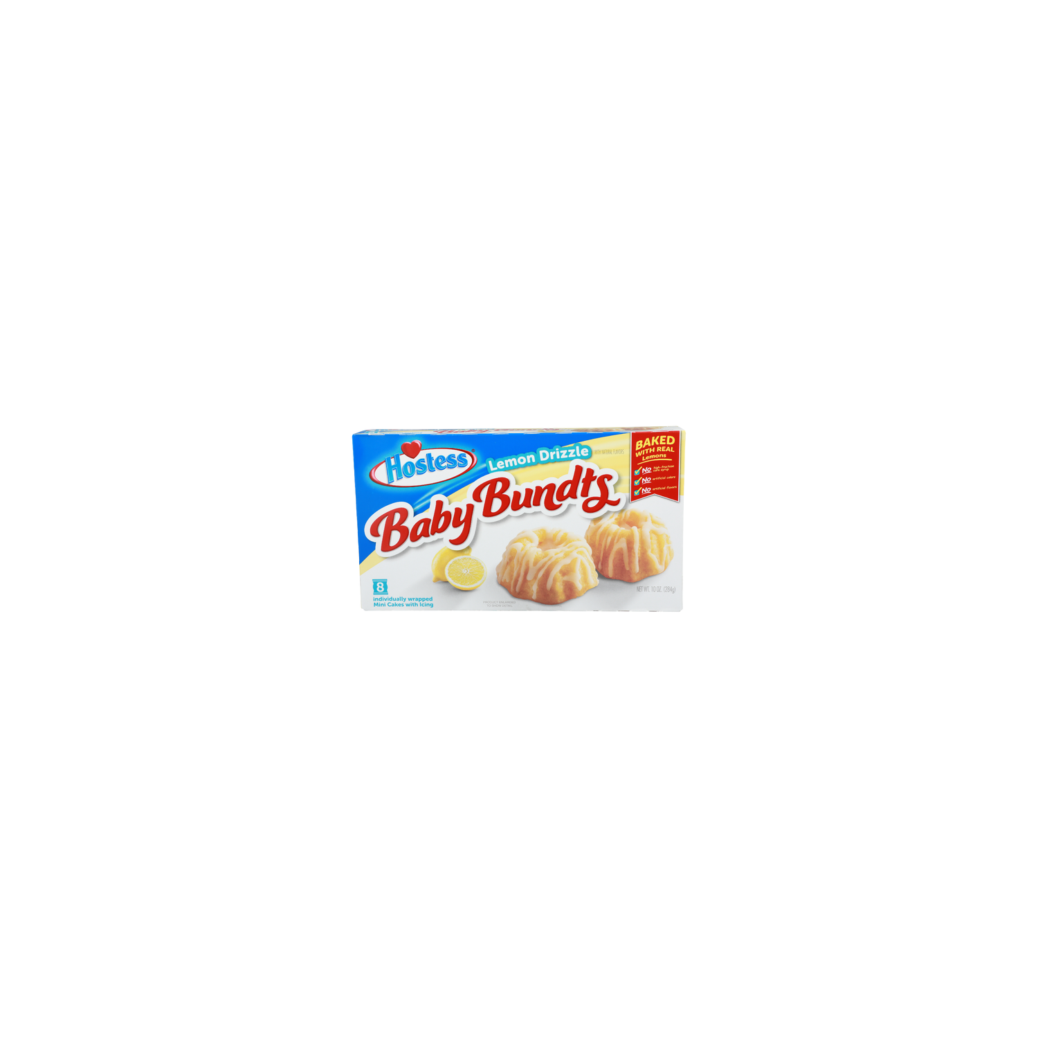 Hostess Lemon Drizzle Baby Bundts - 1.25 Ounce - 8 Count Image 1 of 4