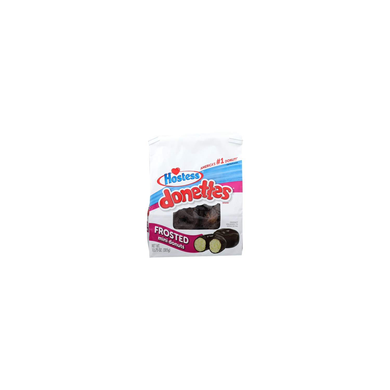 Hostess Donettes Brand Frosted Mini Donuts - 10.75 Ounce Image 1 of 4