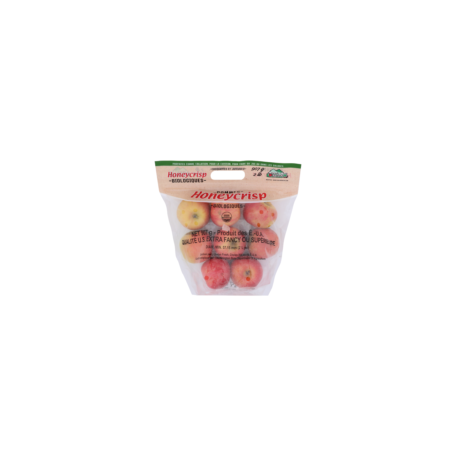 Chelan Fresh Honeycrisp Apples - 907 Gram Image 1 of 2