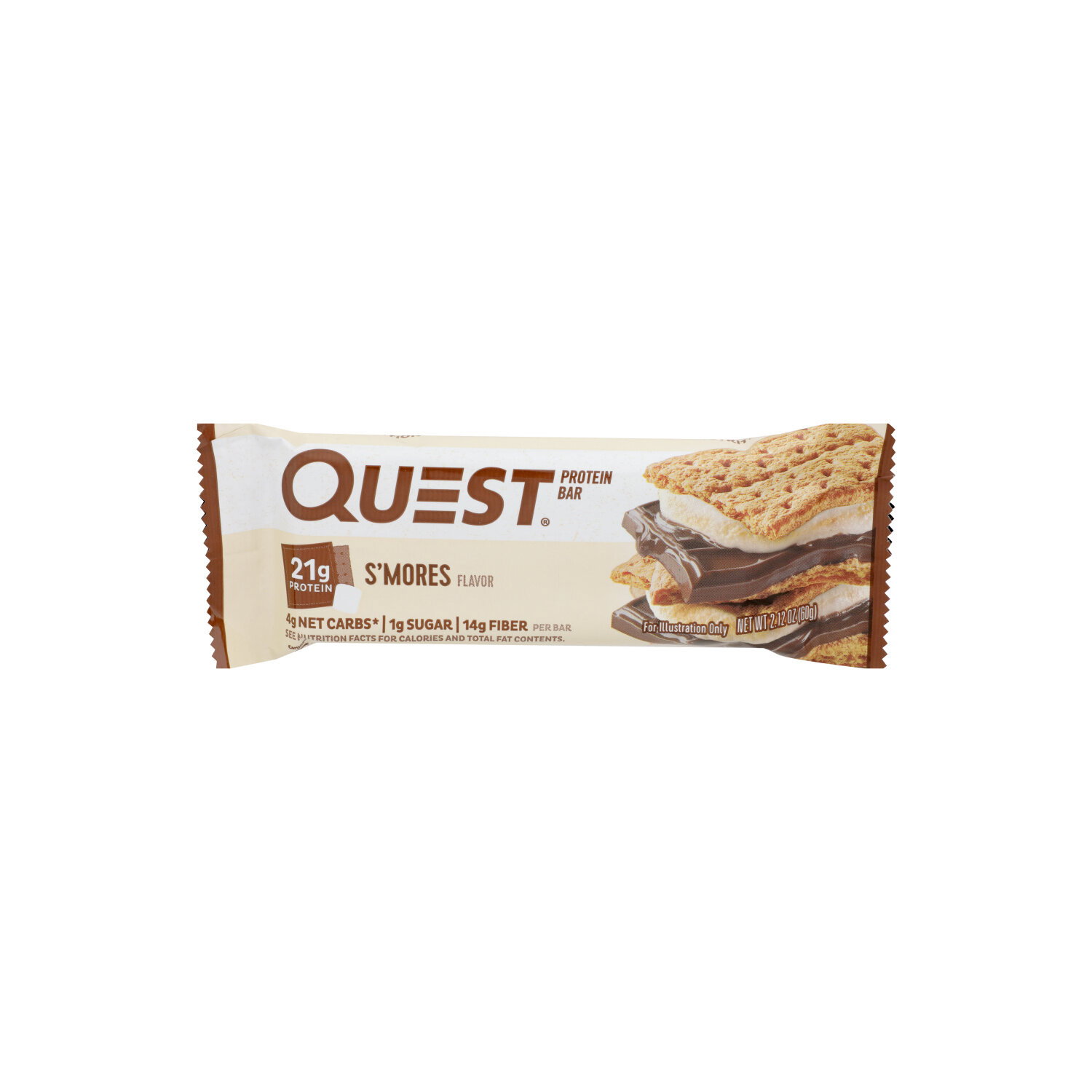 Quest Protein Bar S'mores - 2.12 Ounce Image 1 of 4